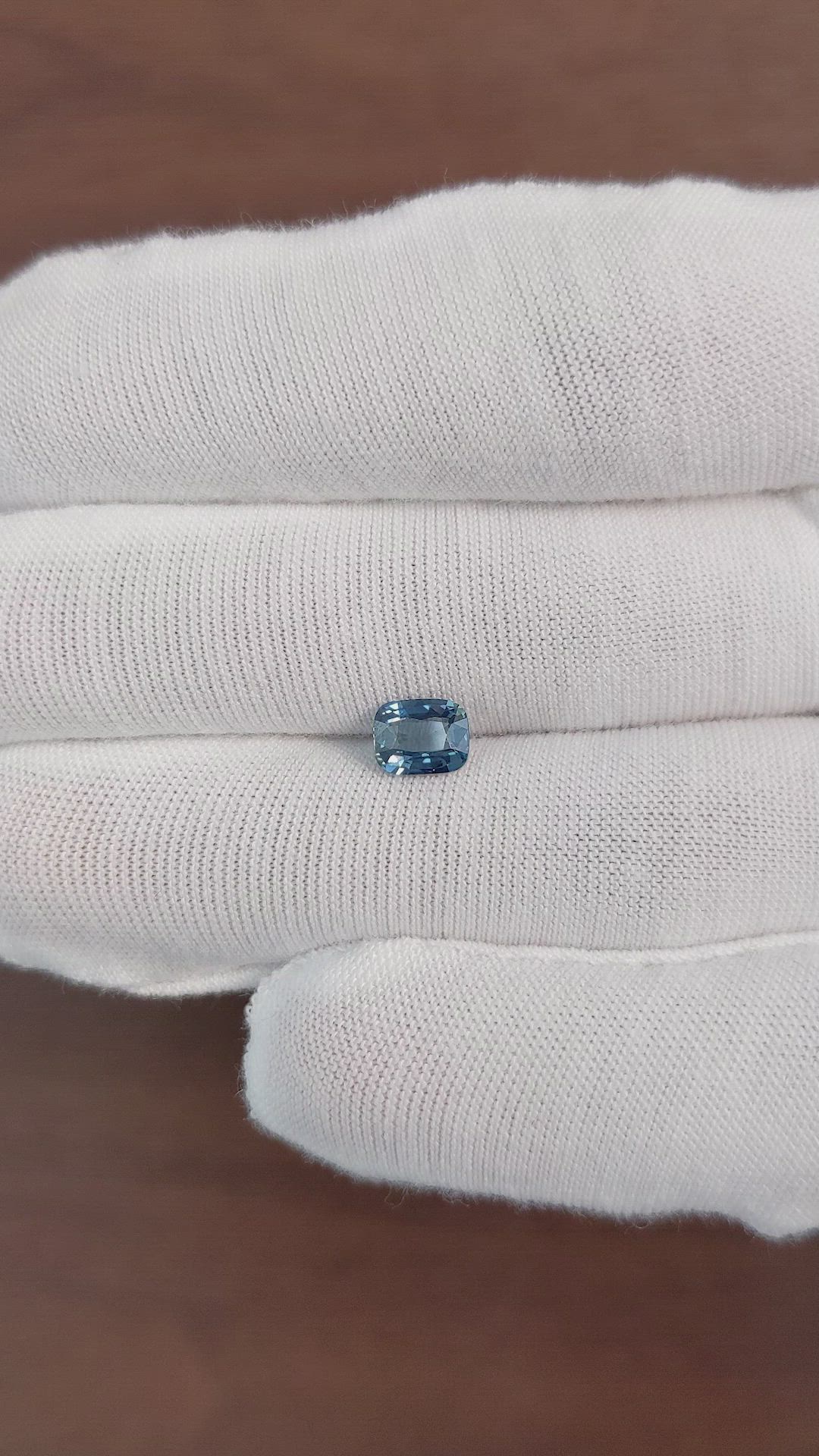 1.07 Ct. Blue Sapphire from Africa Size Video
