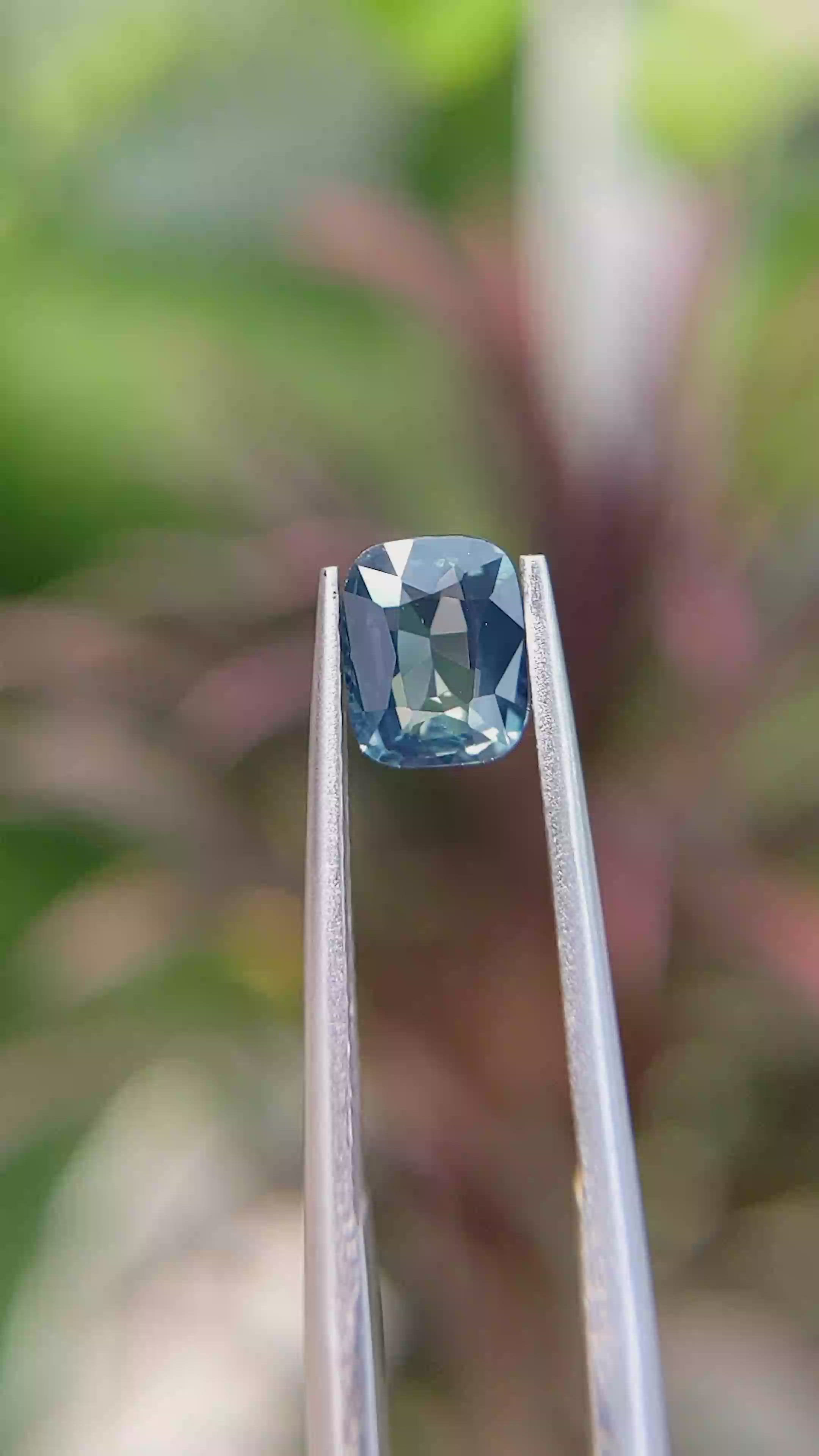 1.07 Ct. Blue Sapphire from Africa Size Video