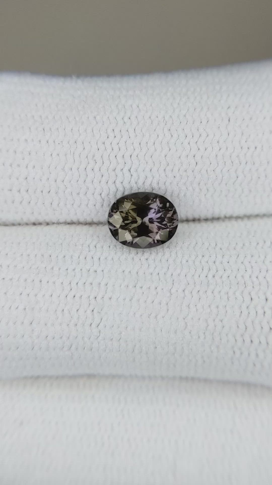 1.00 Ct. Color Change Sapphire from Madagascar Size Video