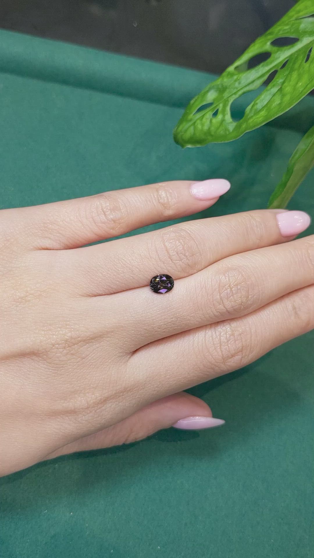 1.06 Ct. Color Change Sapphire from Madagascar Size Video