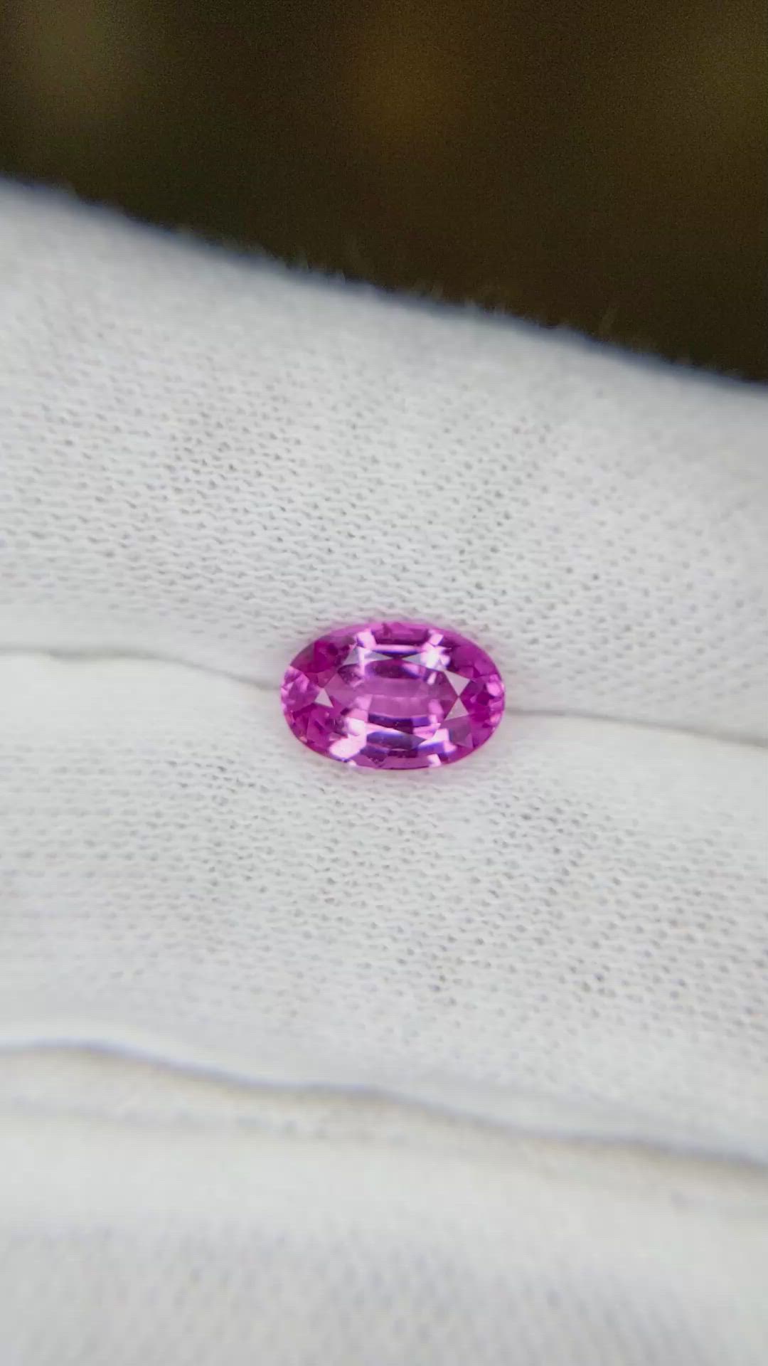2.00 Ct. Pink Sapphire from Ceylon (Sri Lanka) Size Video