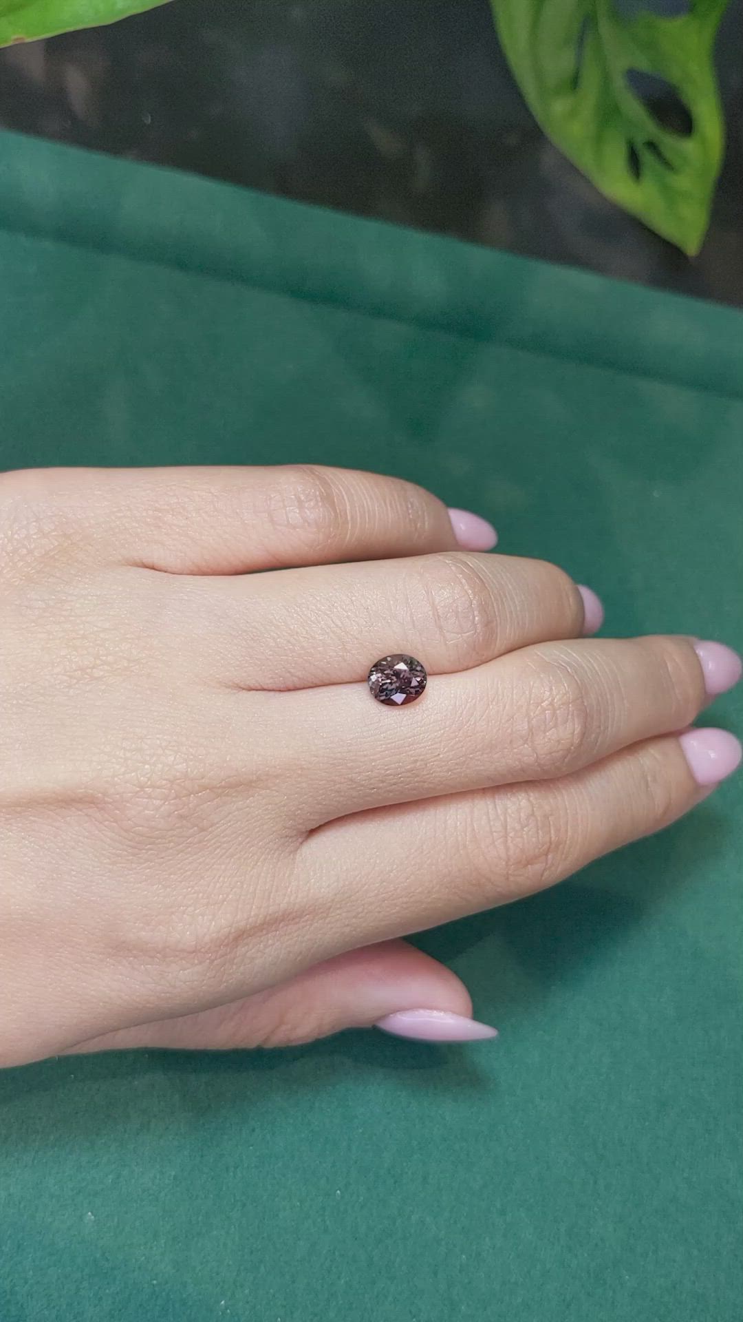 1.57 Ct. Color Change Sapphire from Madagascar Size Video