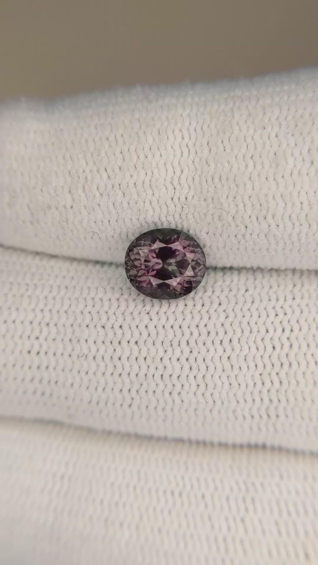 1.57 Ct. Color Change Sapphire from Madagascar Size Video