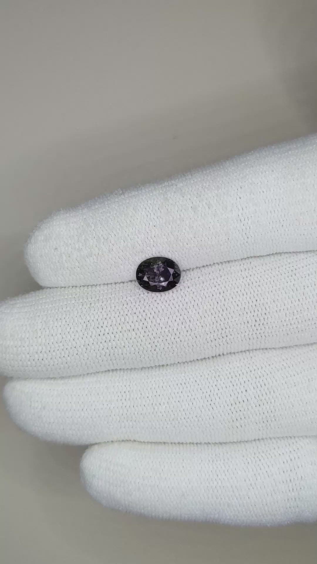 1.64 Ct. Color Change Sapphire from Madagascar Size Video