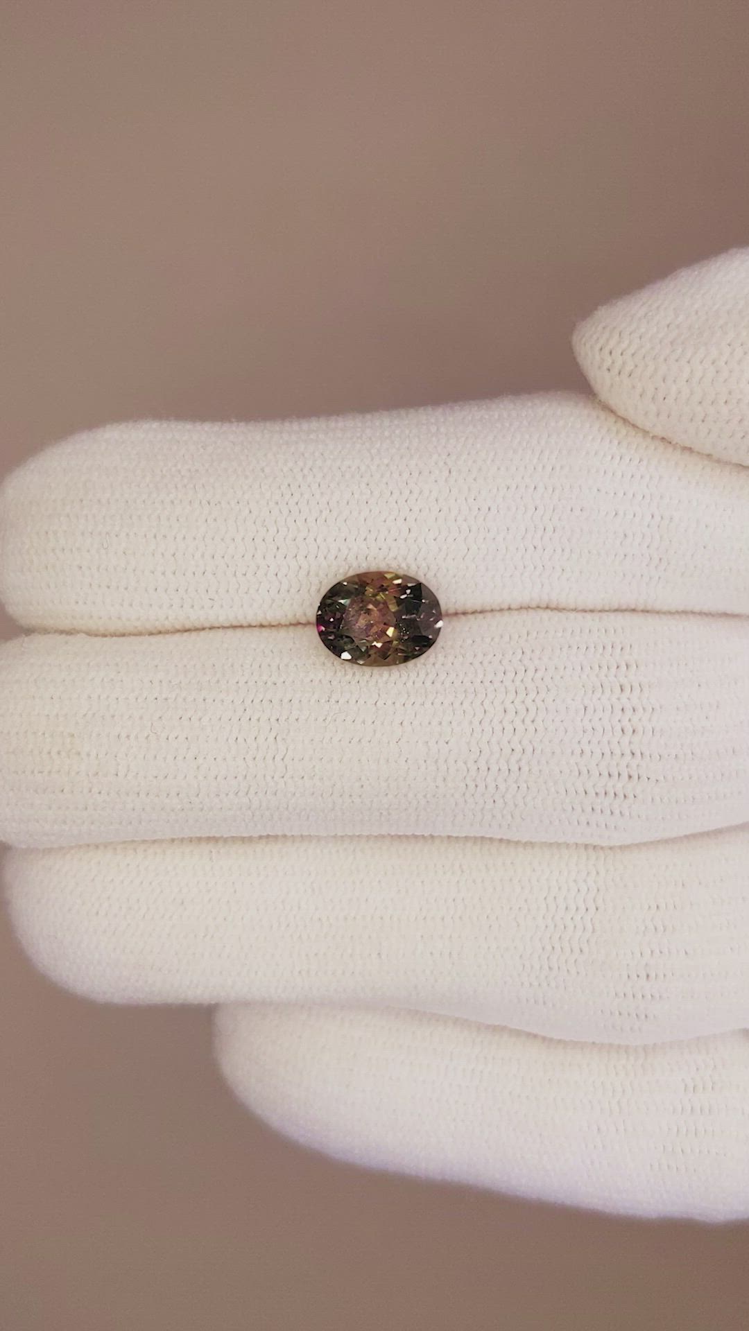 1.90 Ct. Color Change Sapphire from Madagascar Size Video