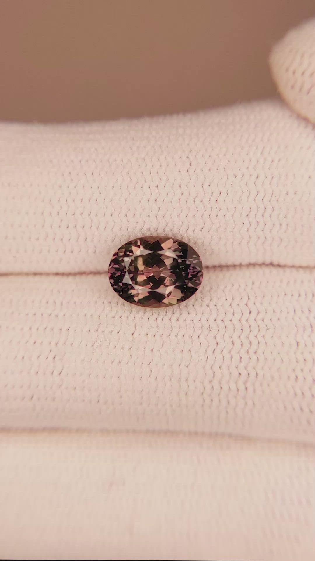 1.90 Ct. Color Change Sapphire from Madagascar Size Video