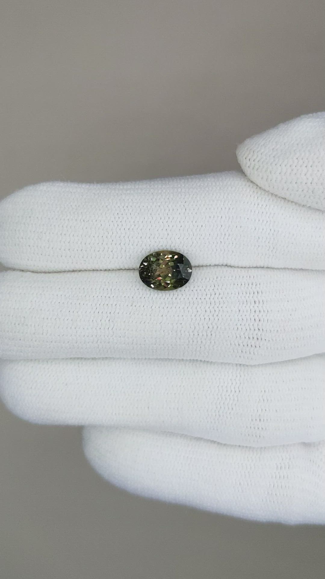 1.90 Ct. Color Change Sapphire from Madagascar Size Video