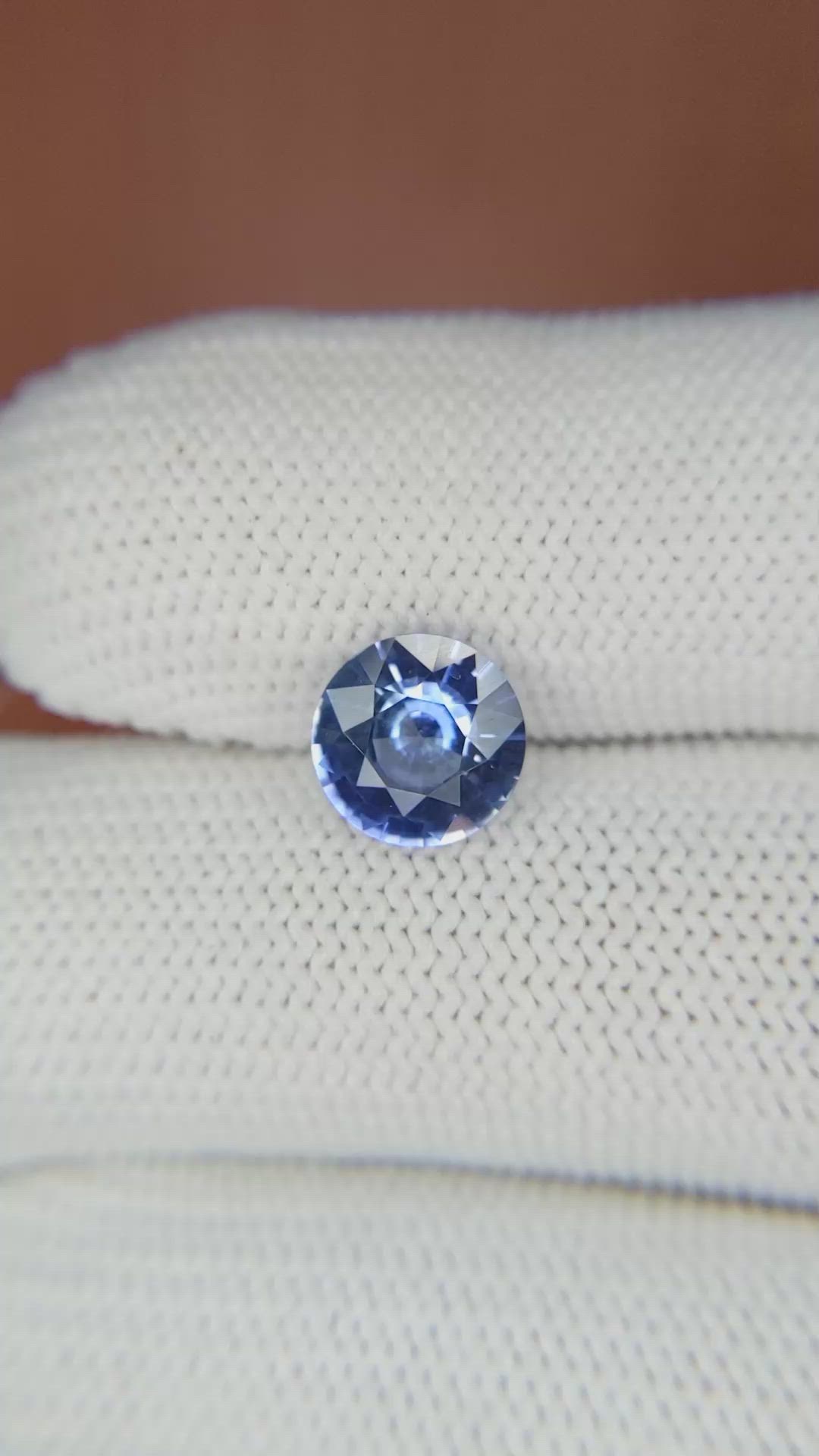 1.92 Ct. Blue Sapphire from Ceylon (Sri Lanka) Size Video