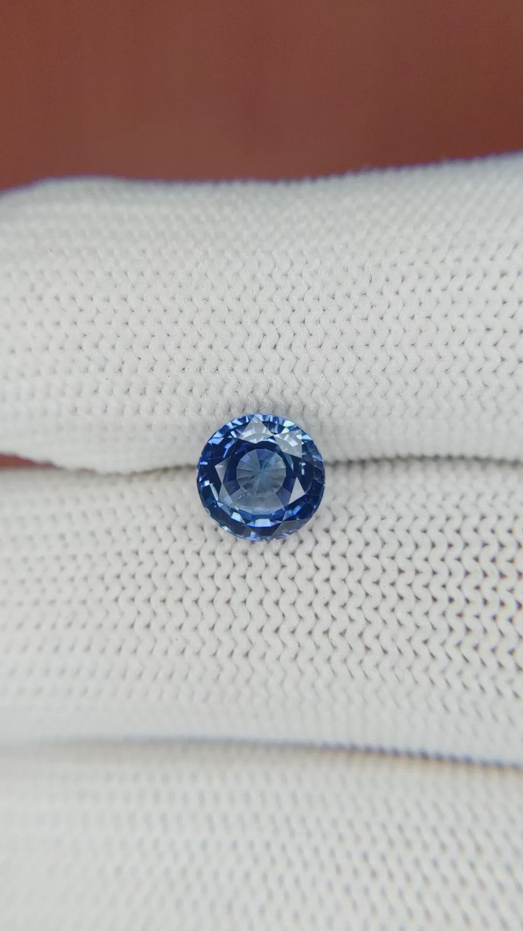 1.98 Ct. Blue Sapphire from Ceylon (Sri Lanka) Size Video