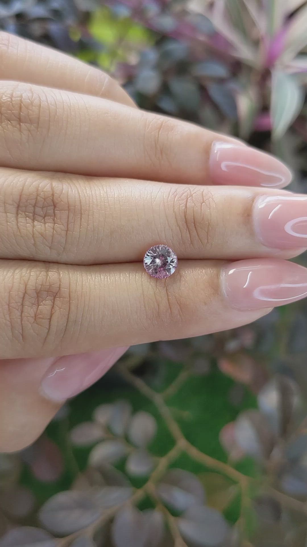 1.13 Ct. Pink Sapphire from Ceylon (Sri Lanka) Size Video
