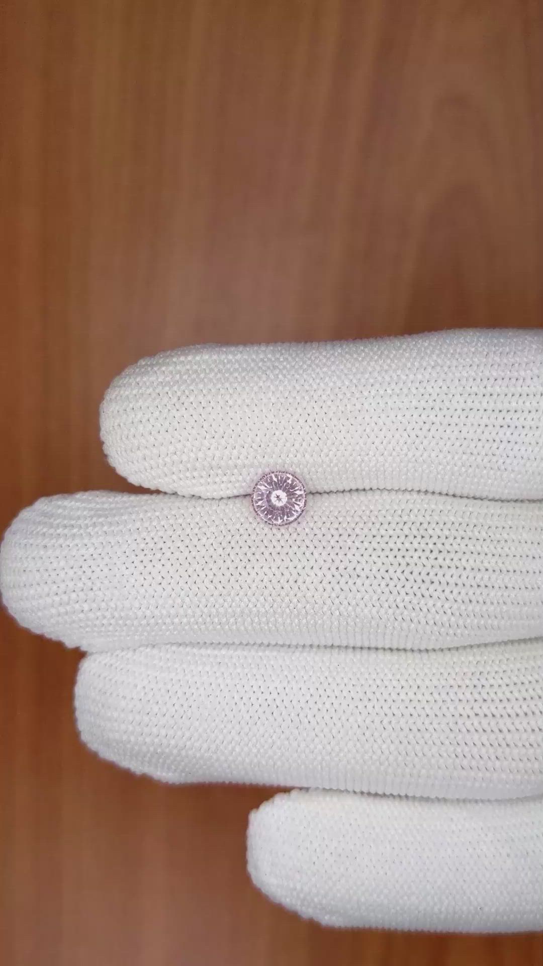 1.13 Ct. Pink Sapphire from Ceylon (Sri Lanka) Size Video