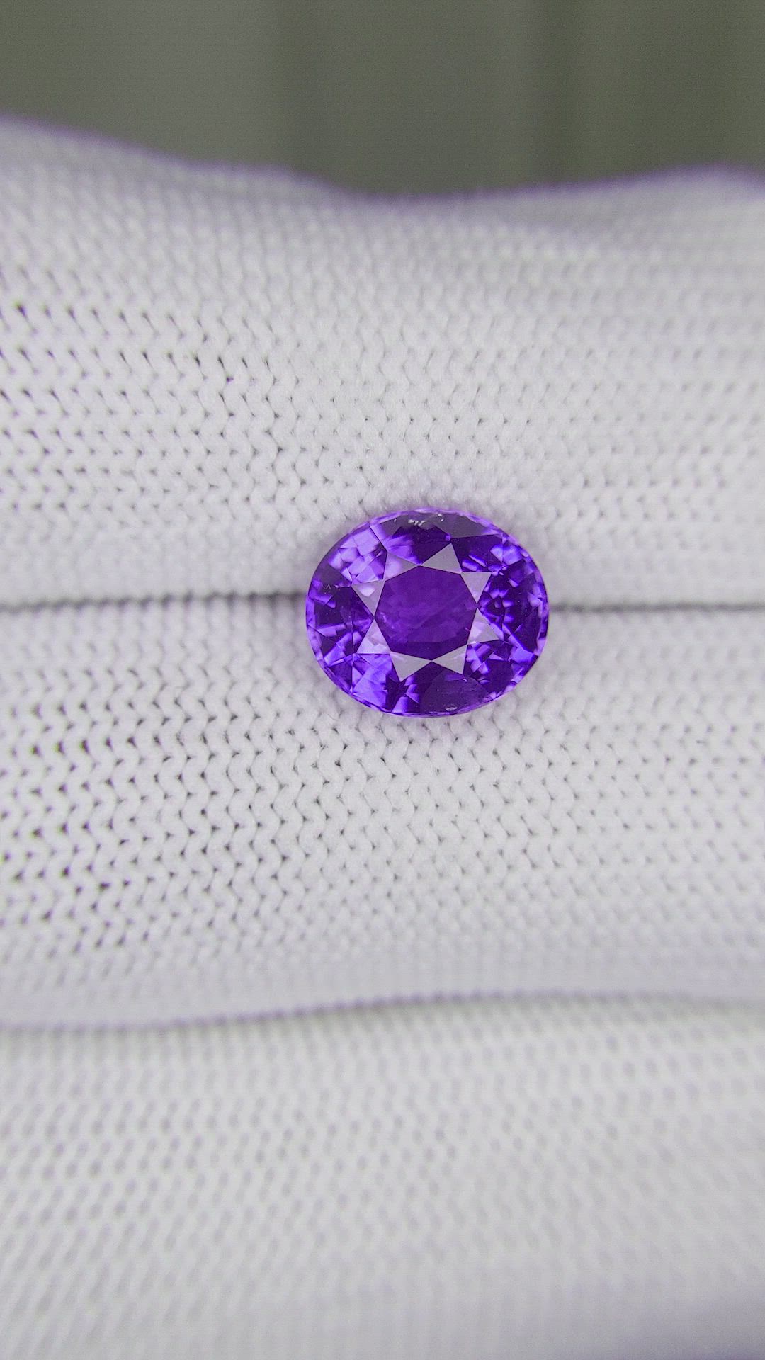 3.62 Ct. Color Change Sapphire from Ceylon (Sri Lanka) Size Video