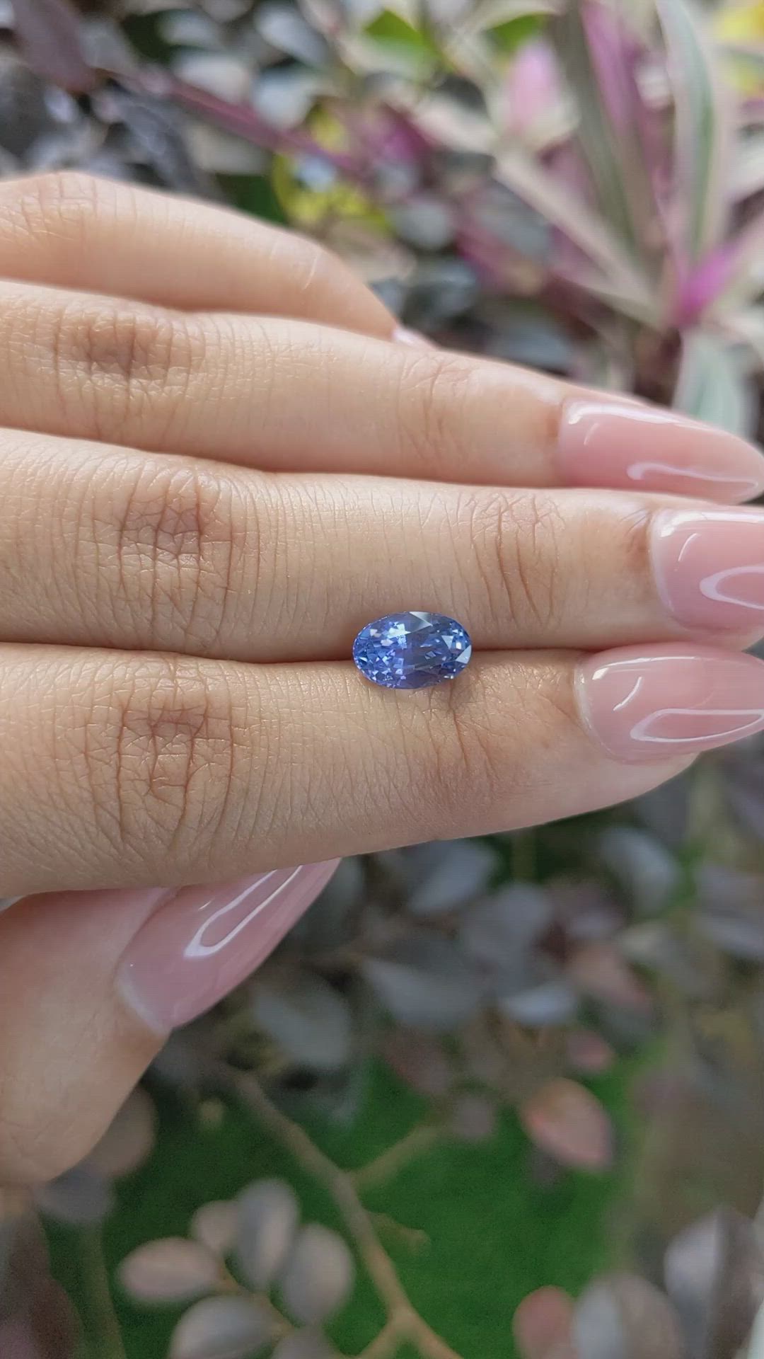 1.93 Ct. Blue Sapphire from Ceylon (Sri Lanka) Size Video