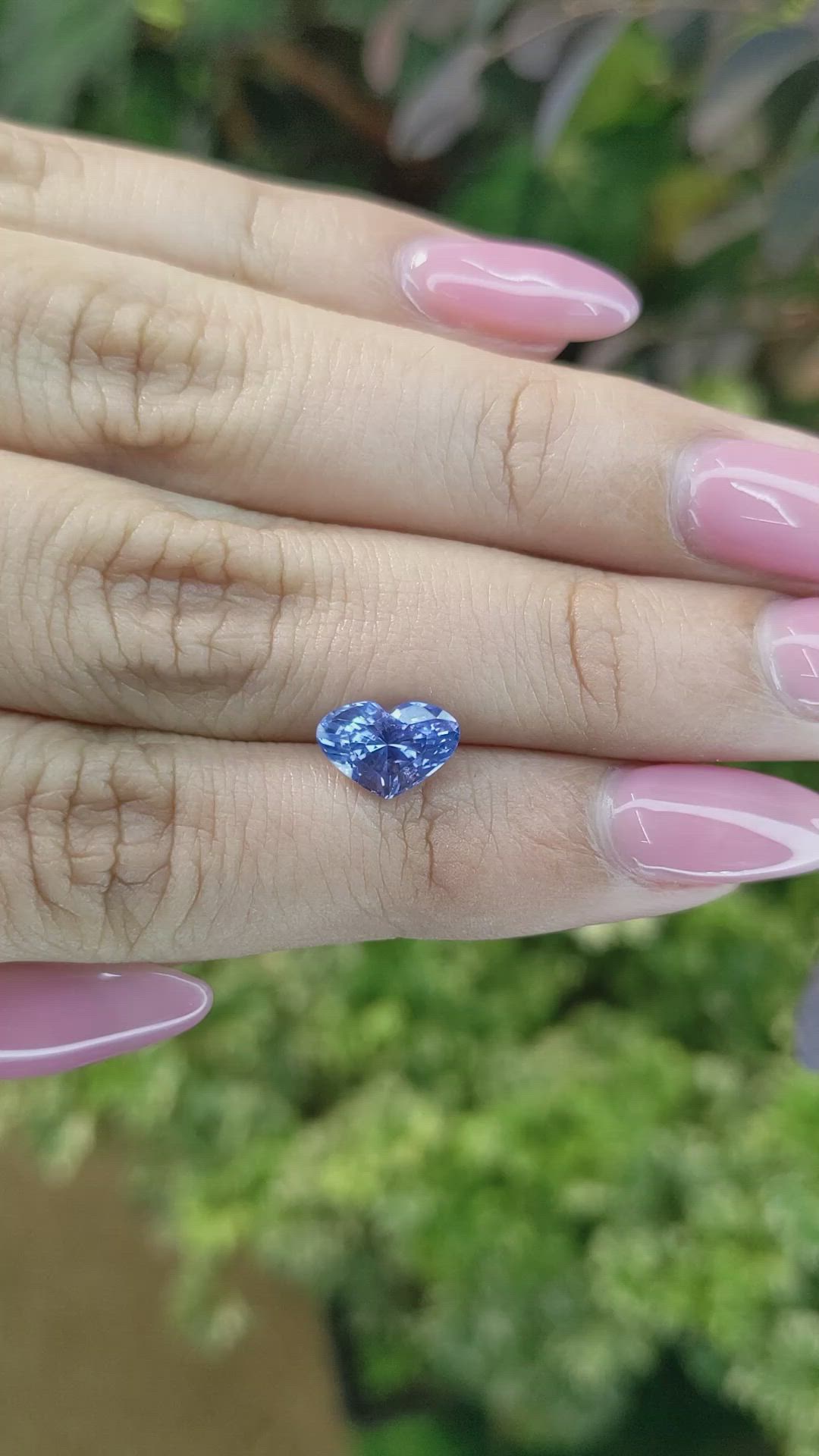 1.99 Ct. Blue Sapphire from Ceylon (Sri Lanka) Size Video