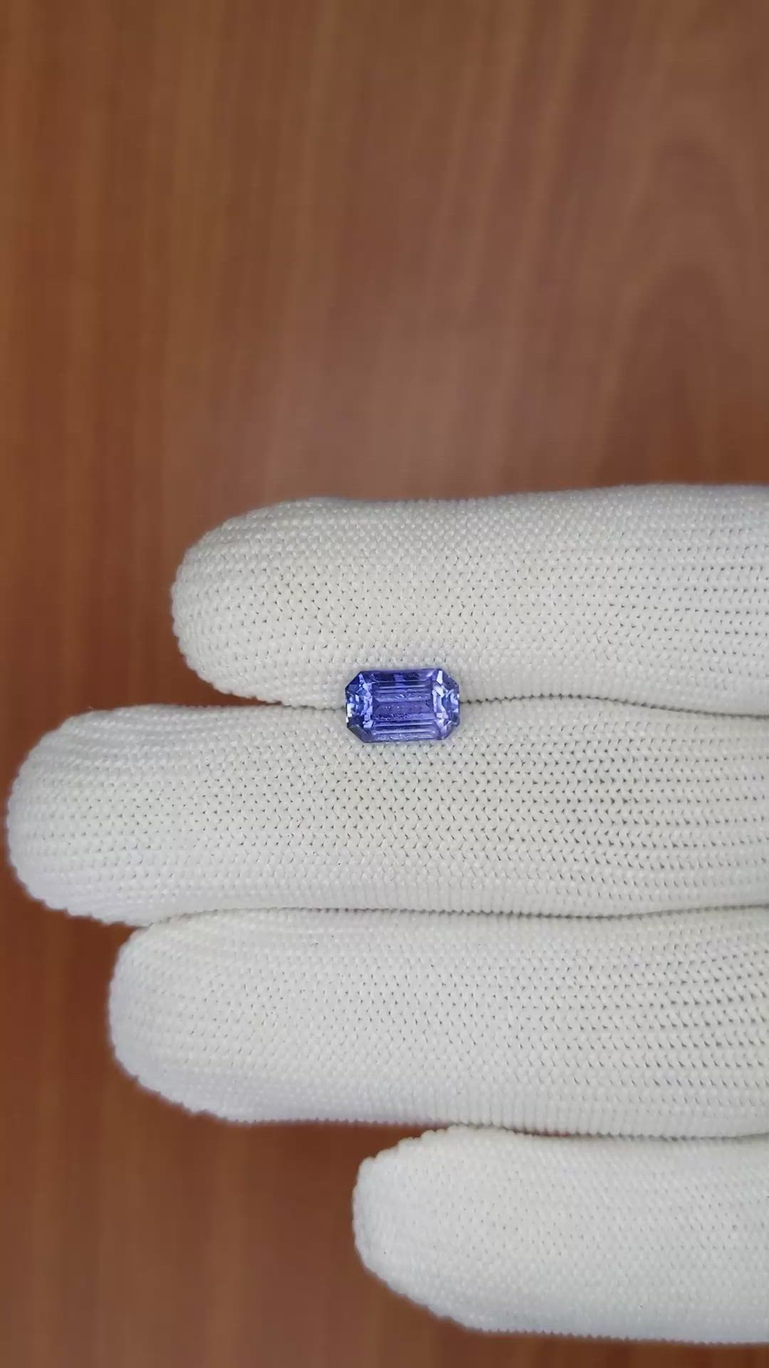 2.32 Ct. Blue Sapphire from Ceylon (Sri Lanka) Size Video