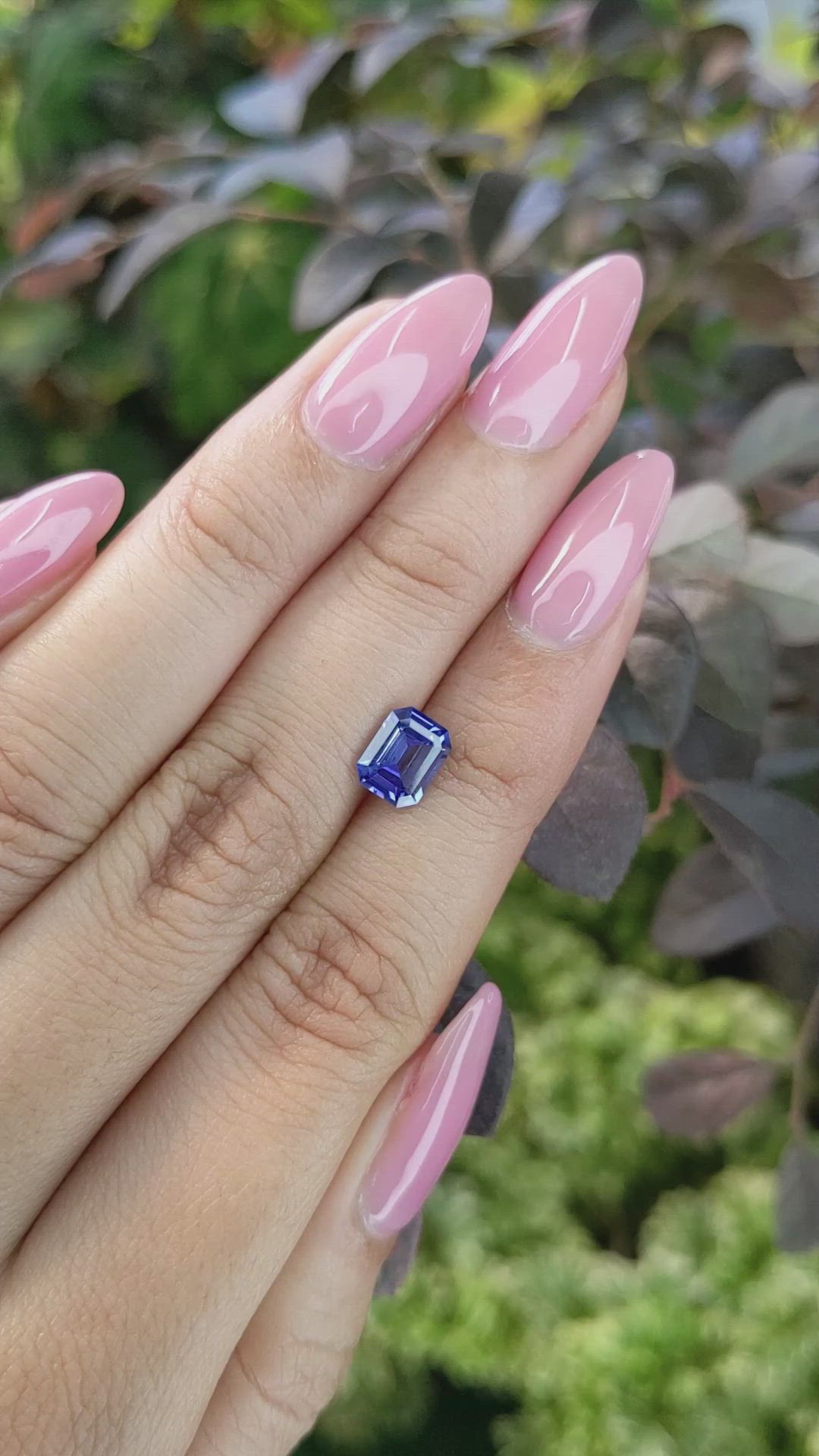 1.51 Ct. Blue Sapphire from Ceylon (Sri Lanka) Size Video