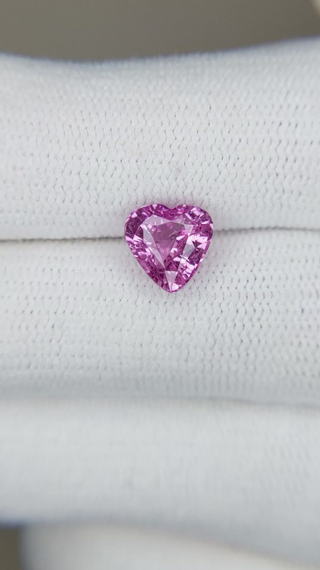 2.05 Ct. Purplish Pink Sapphire from Ceylon (Sri Lanka) Size Video