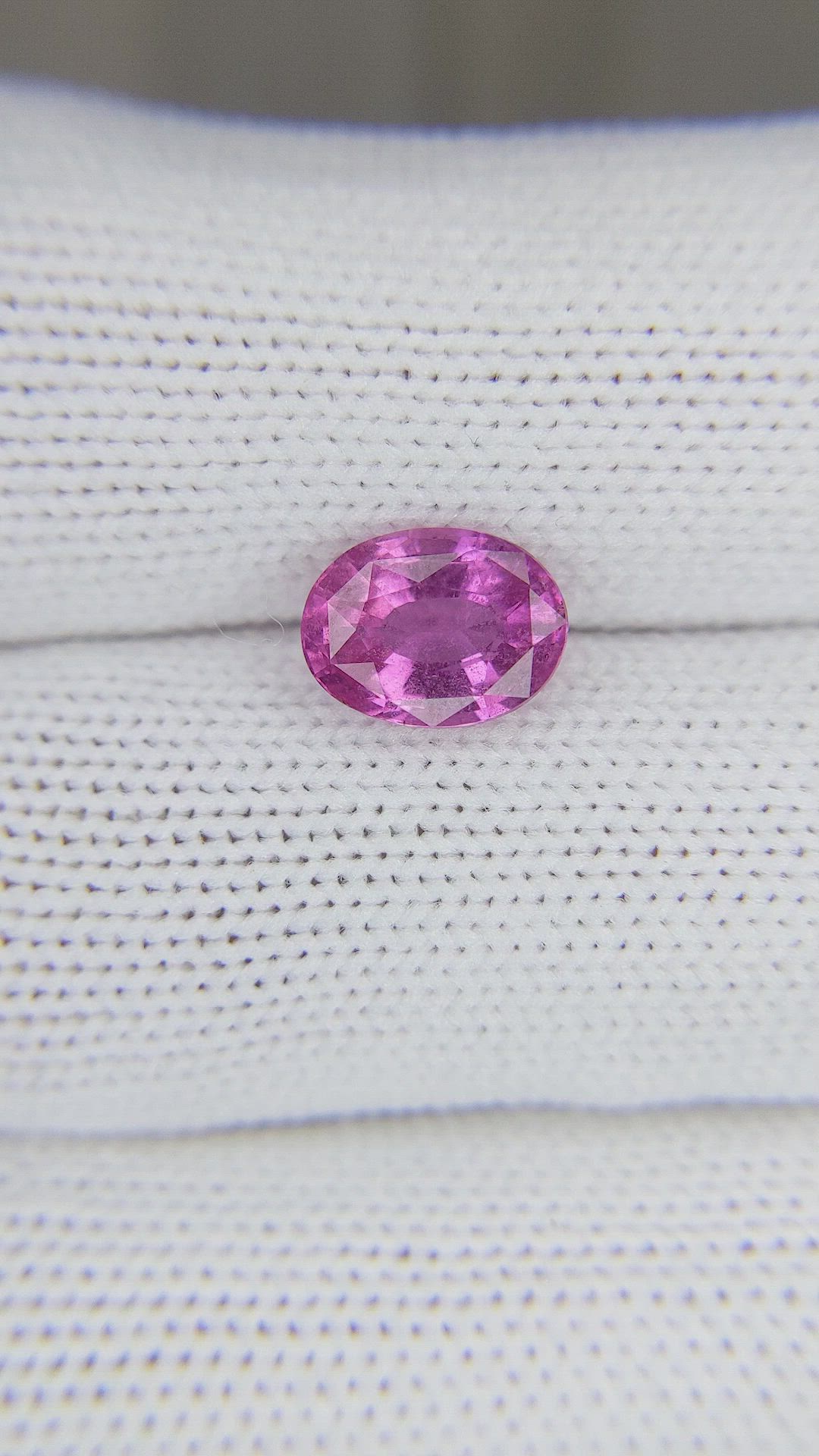 2.04 Ct. Pink Sapphire from Ceylon (Sri Lanka) Size Video