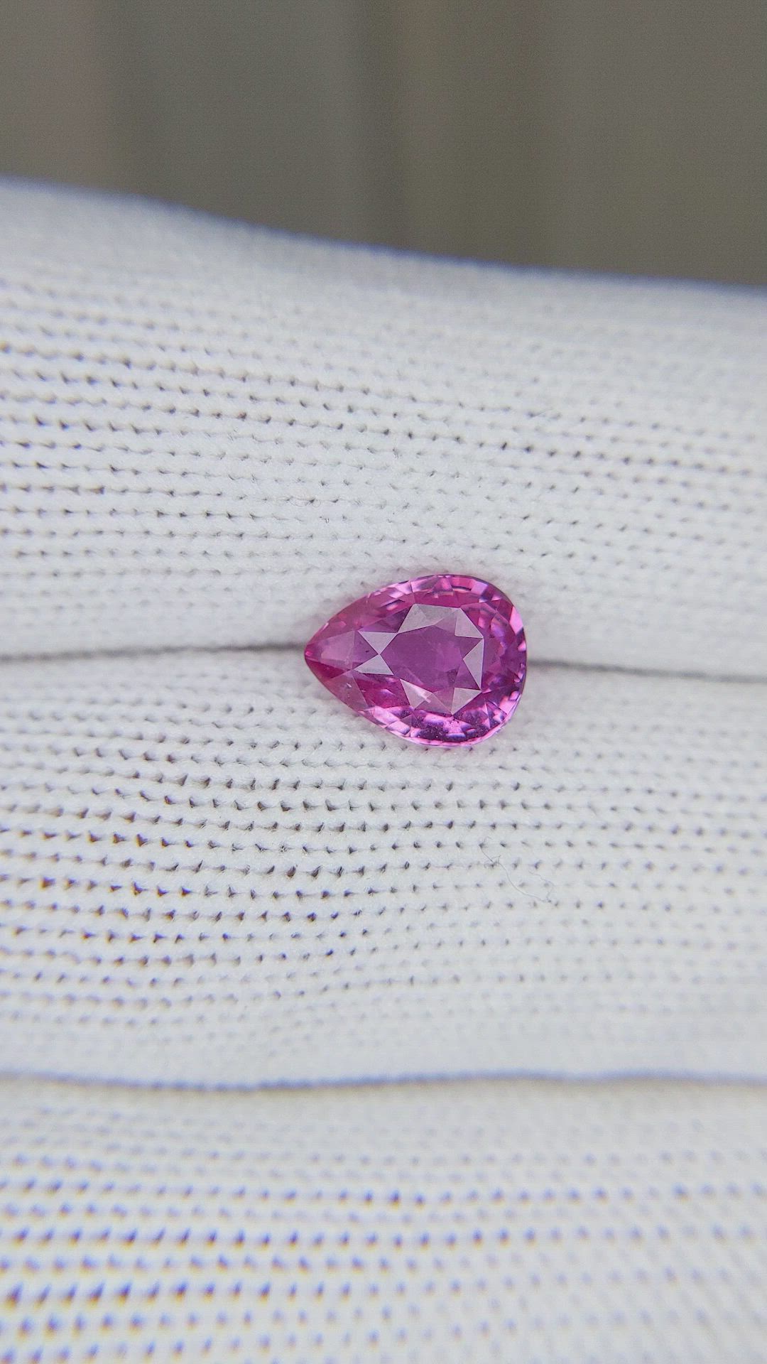 2.02 Ct. Pink Sapphire from Ceylon (Sri Lanka) Size Video