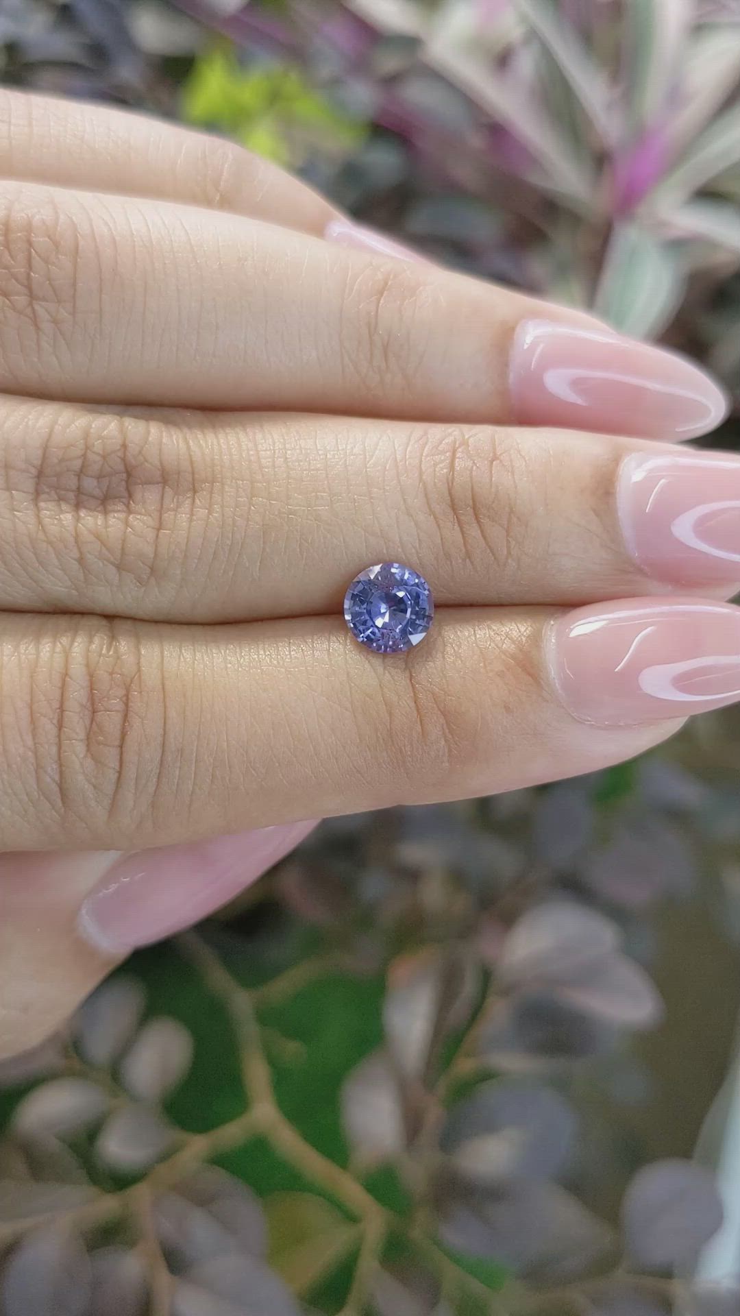 1.19 Ct. Blue Sapphire from Ceylon (Sri Lanka) Size Video