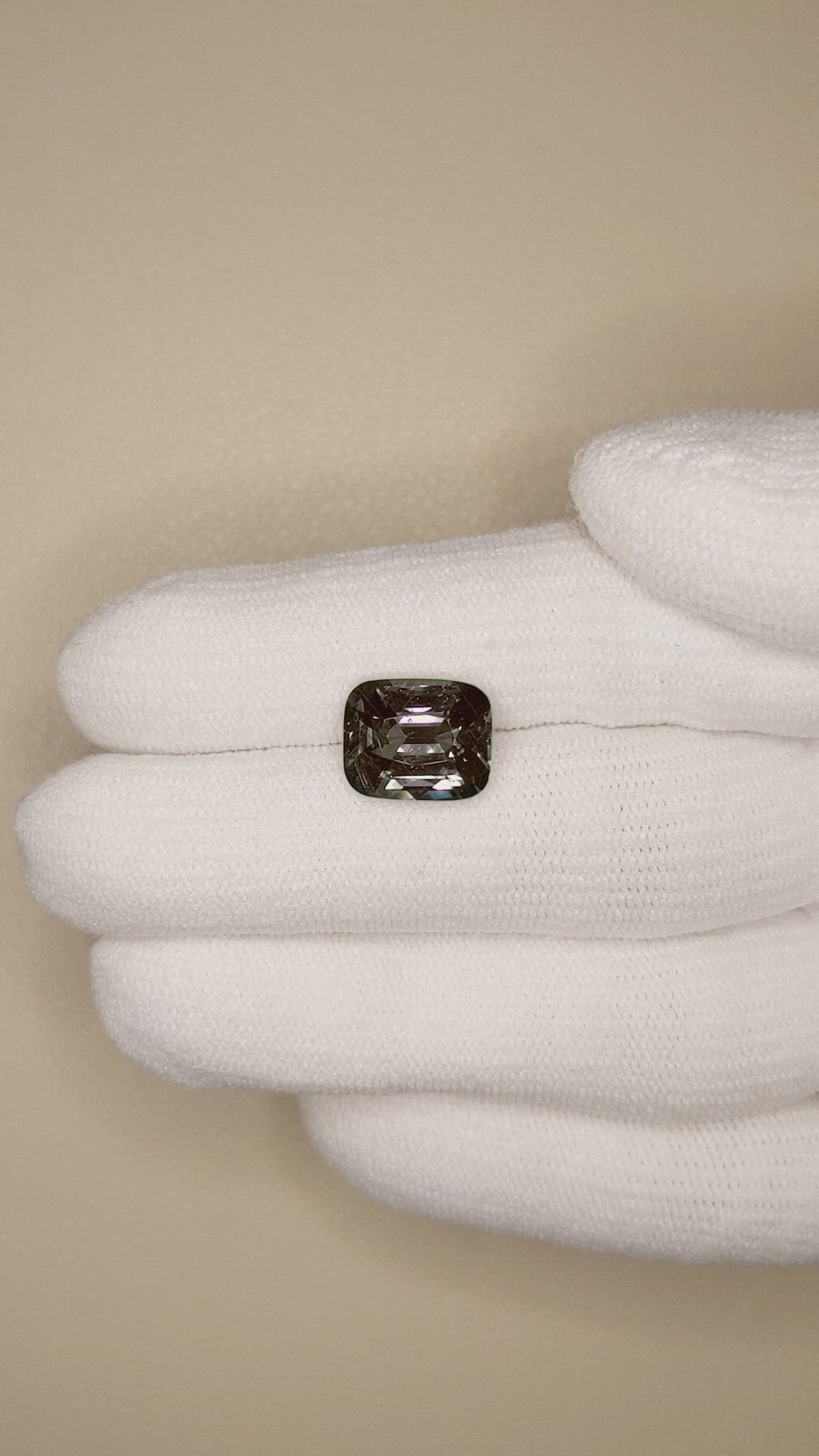 5.00 Ct. Color Change Sapphire from Ceylon (Sri Lanka) Size Video