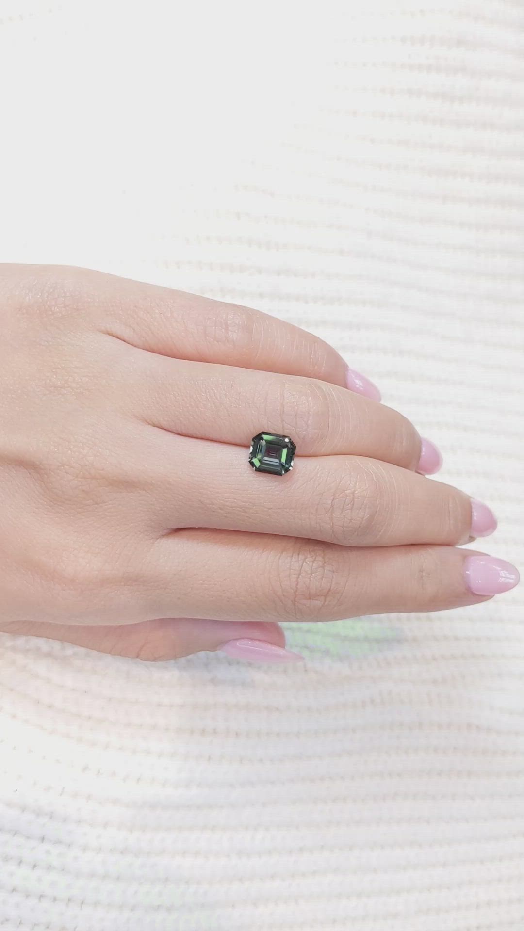 2.53 Ct. Color Change Sapphire from Tanzania Size Video