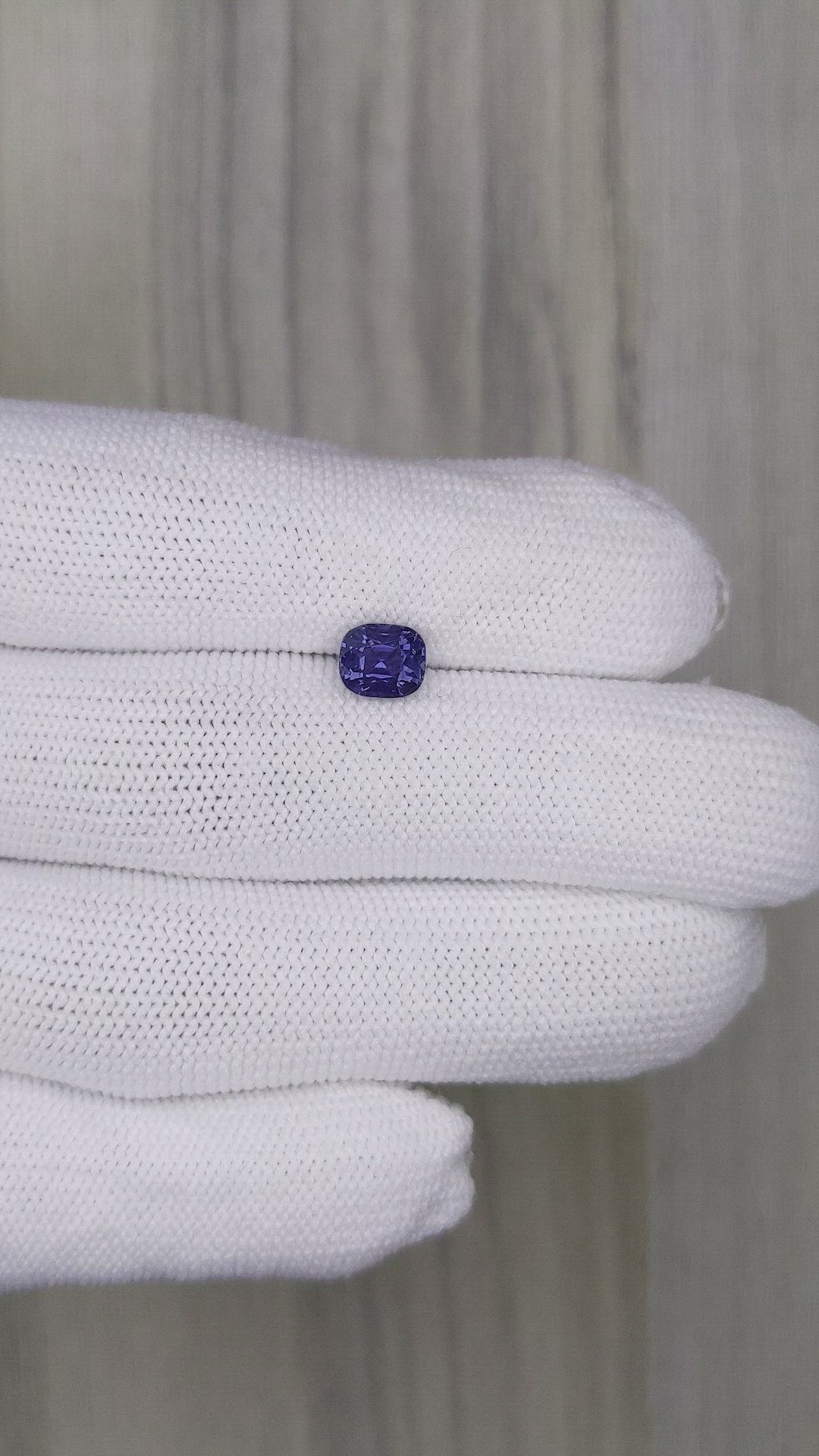 1.54 Ct. Color Change Sapphire from Ceylon (Sri Lanka) Size Video