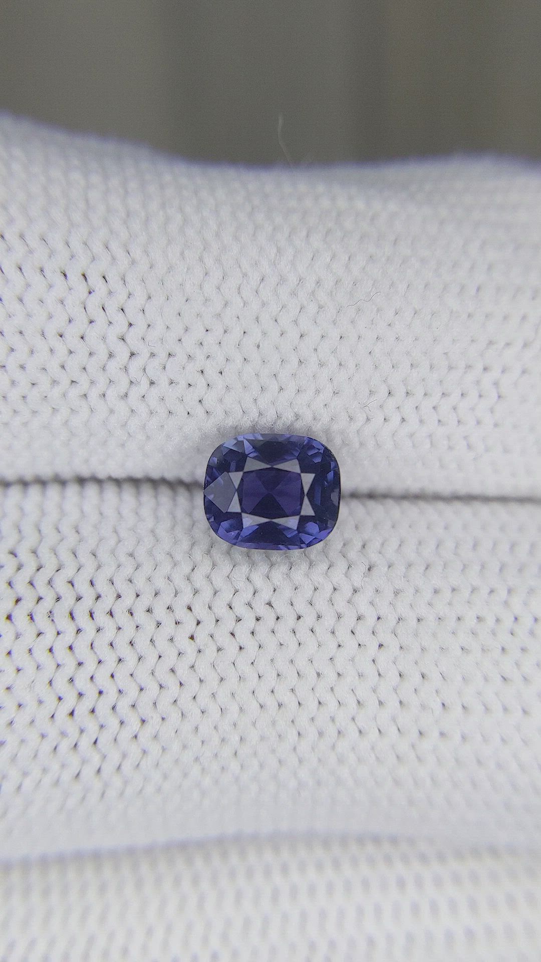 1.54 Ct. Color Change Sapphire from Ceylon (Sri Lanka) Size Video