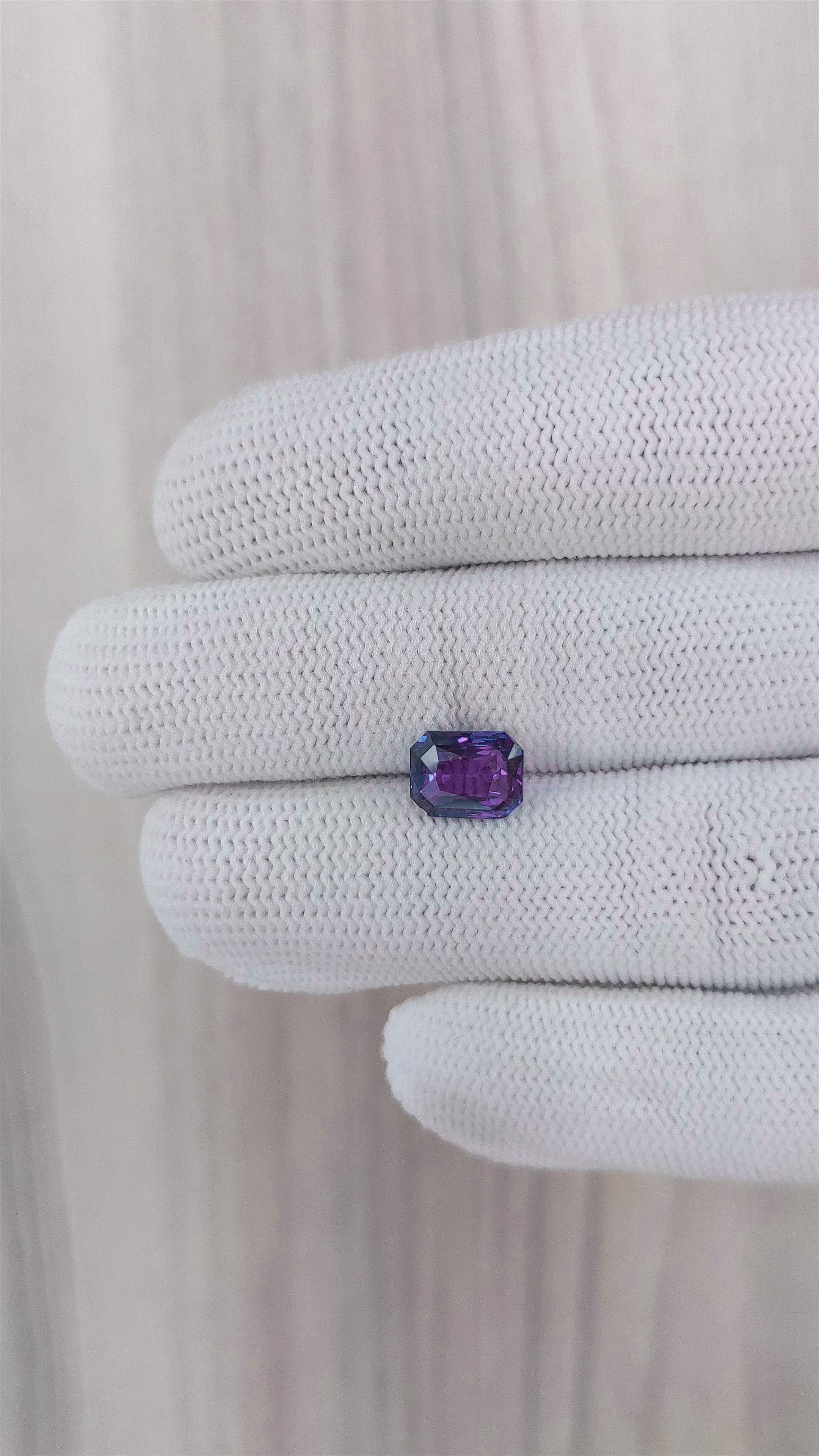 2.64 Ct. Color Change Sapphire from Tanzania Size Video