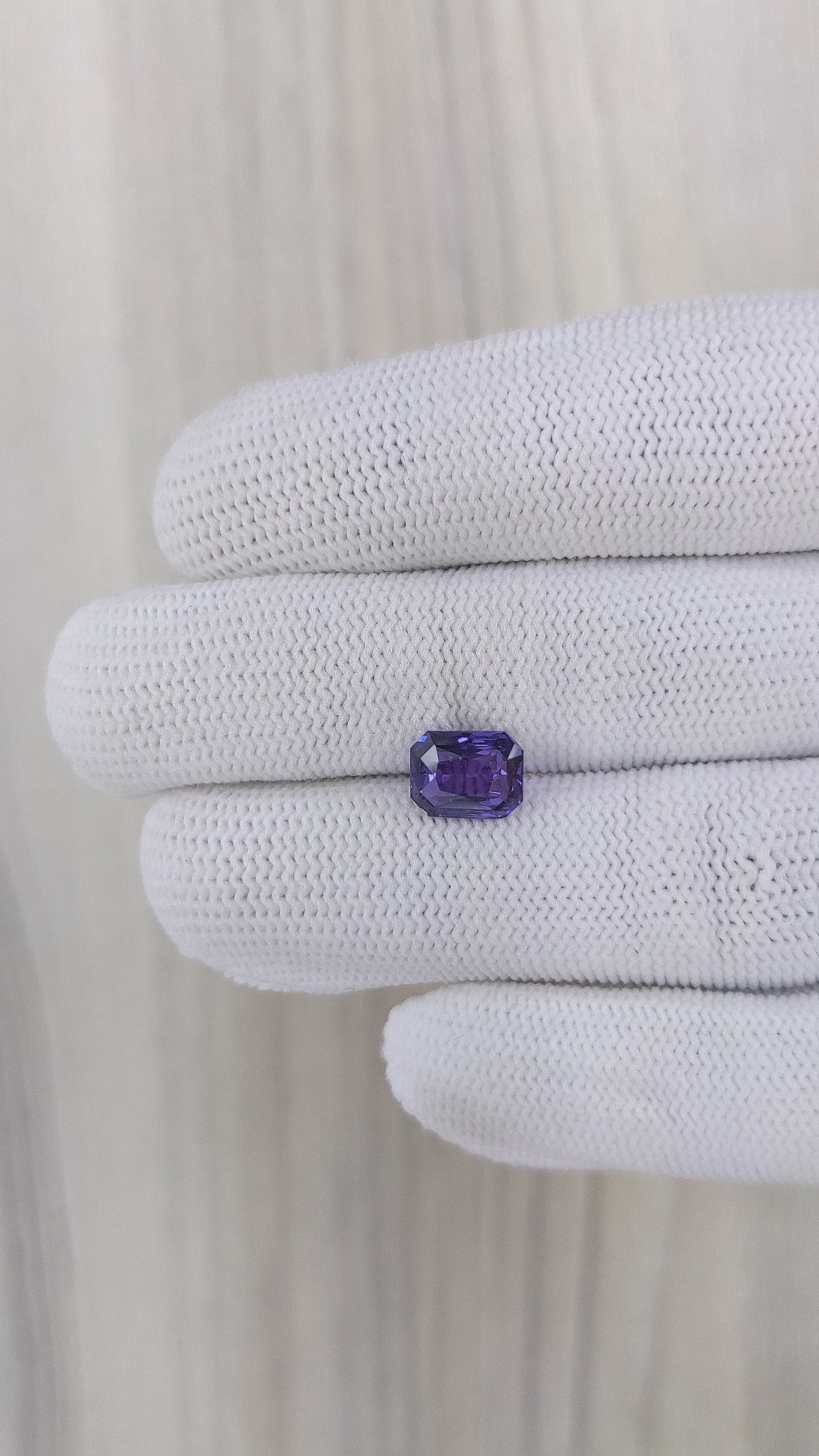 2.64 Ct. Color Change Sapphire from Tanzania Size Video