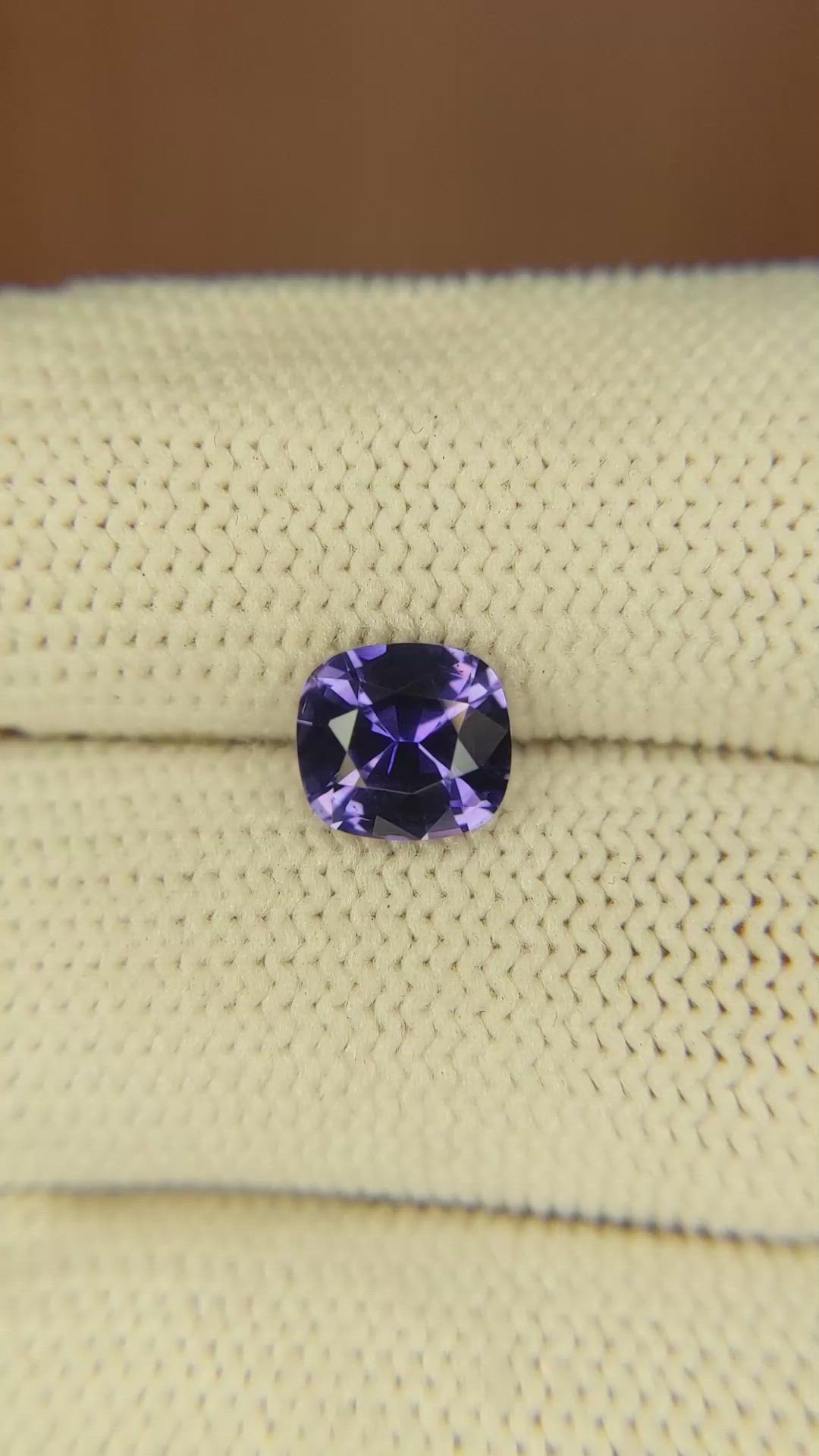 1.86 Ct. Color Change Sapphire from Ceylon (Sri Lanka) Size Video