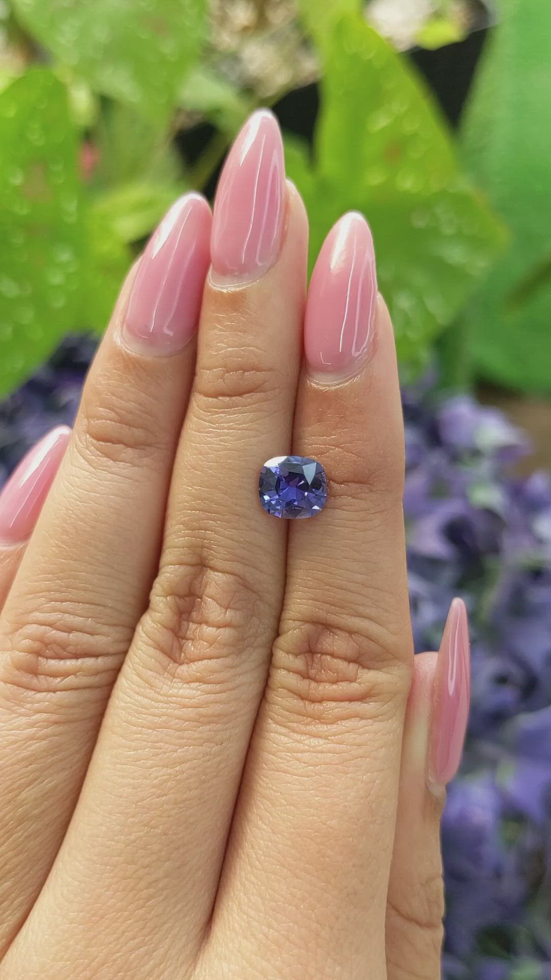 1.86 Ct. Color Change Sapphire from Ceylon (Sri Lanka) Size Video