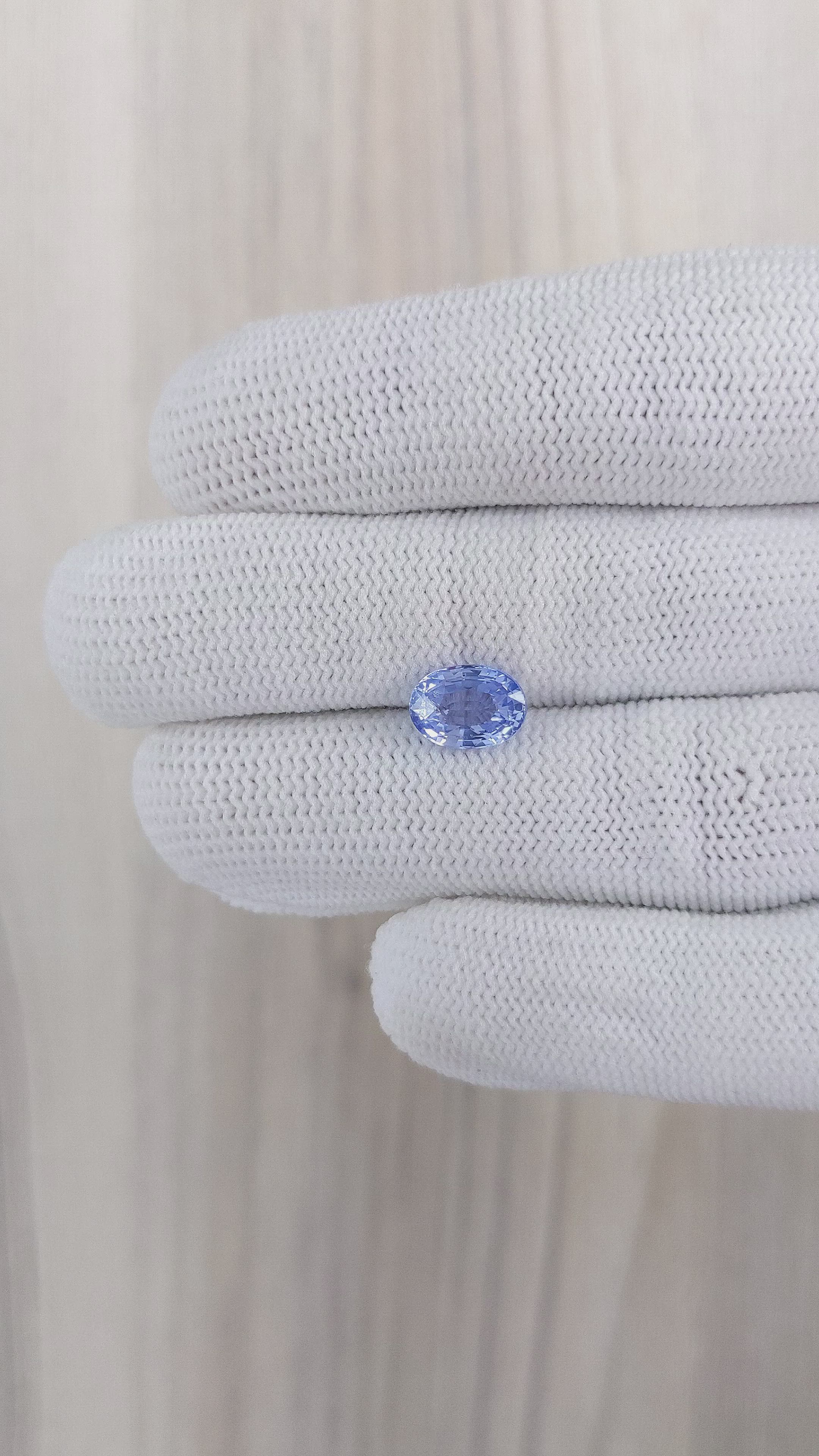 2.63 Ct. Blue Sapphire from Tanzania Size Video
