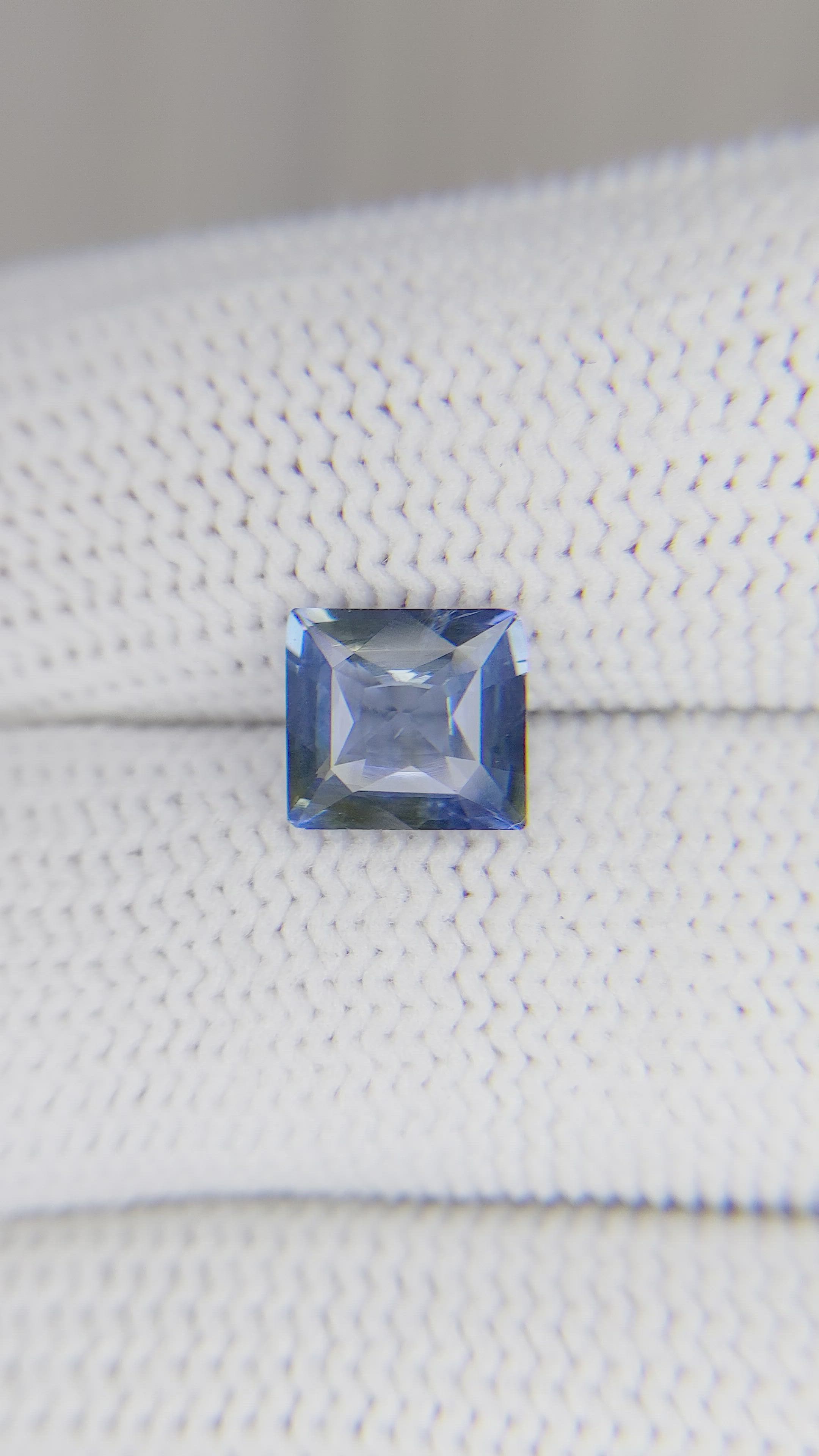 2.14 Ct. Bi Color Sapphire from Tanzania Size Video