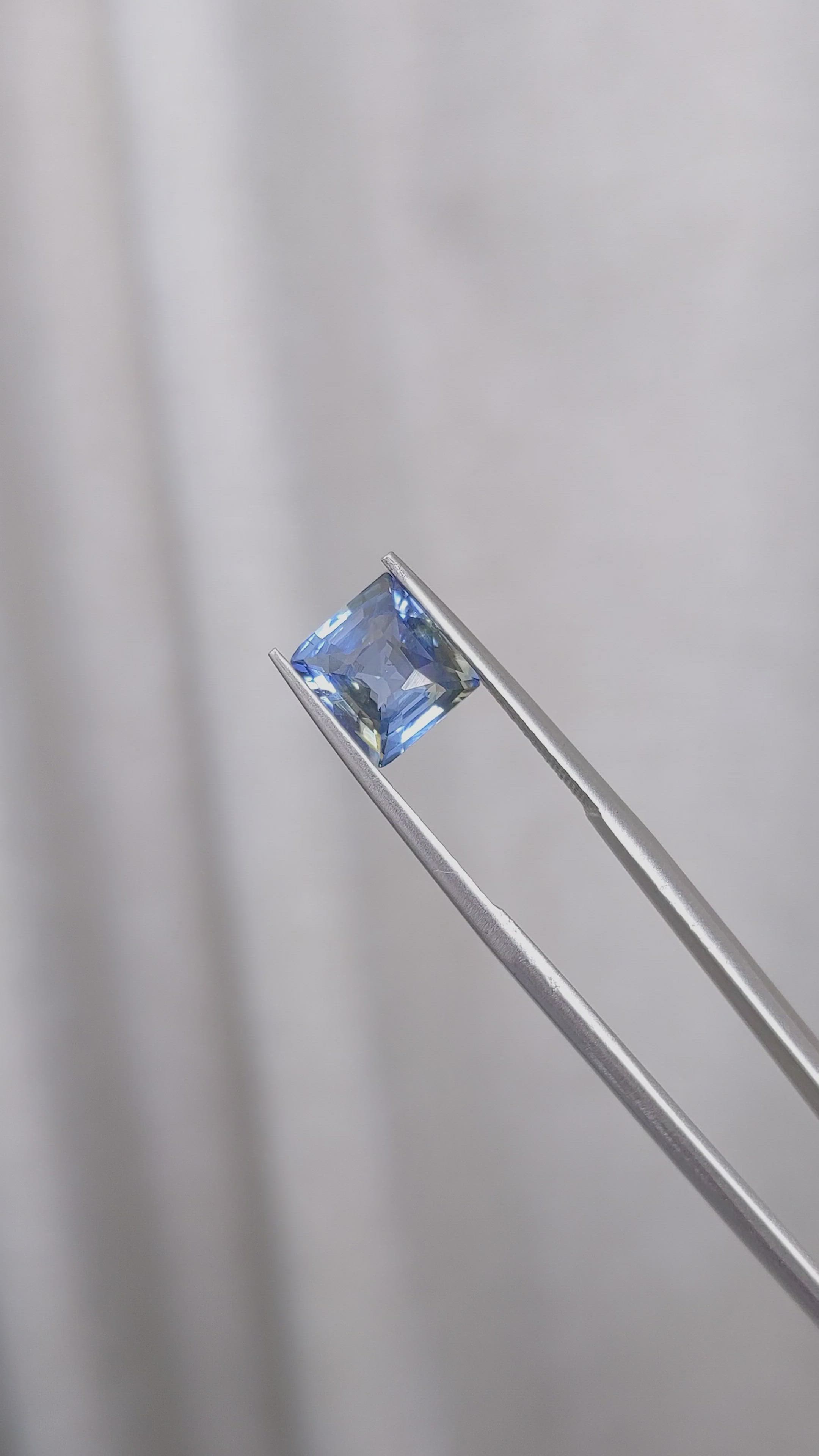 2.14 Ct. Bi Color Sapphire from Tanzania Size Video