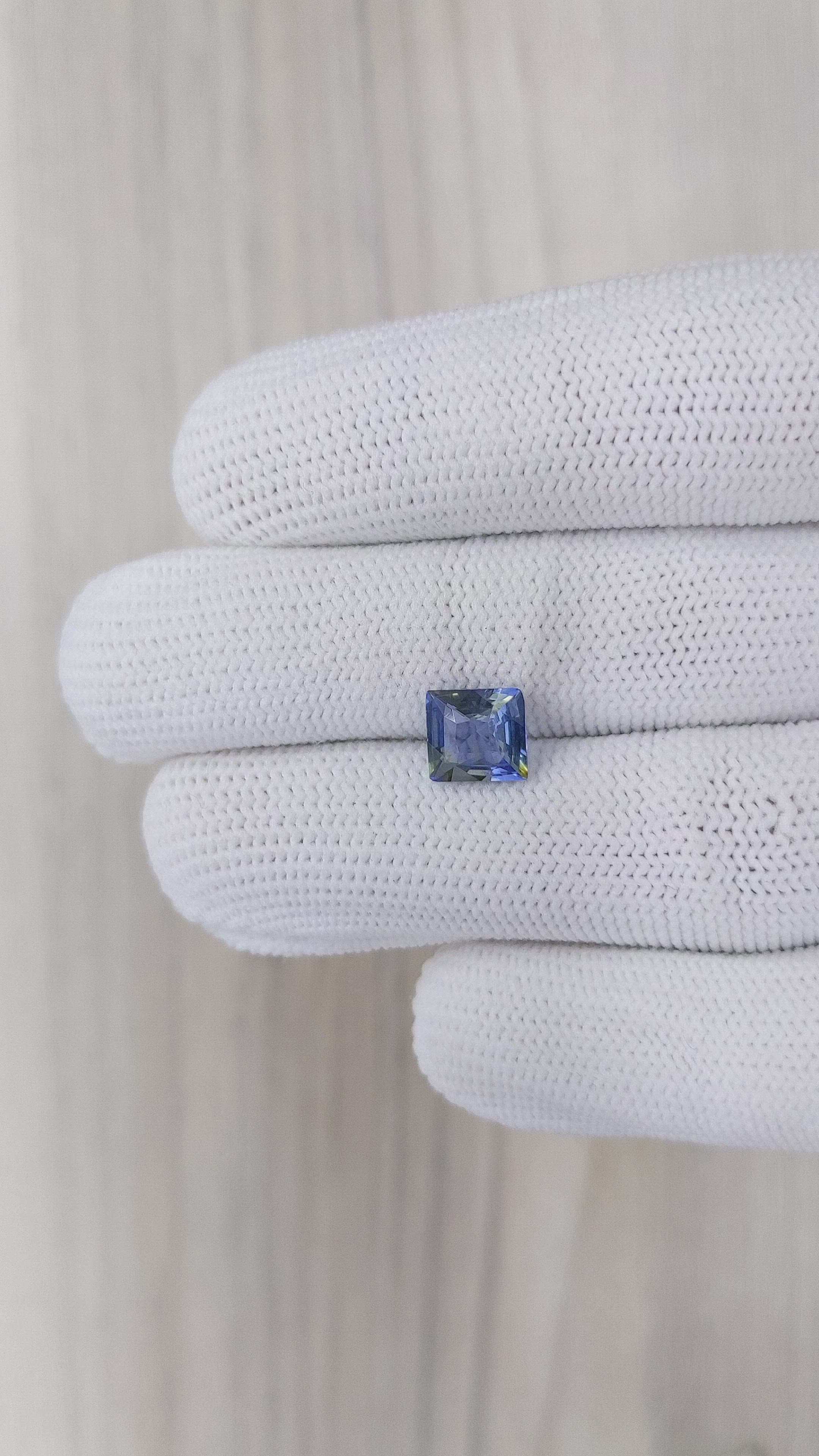 2.14 Ct. Bi Color Sapphire from Tanzania Size Video