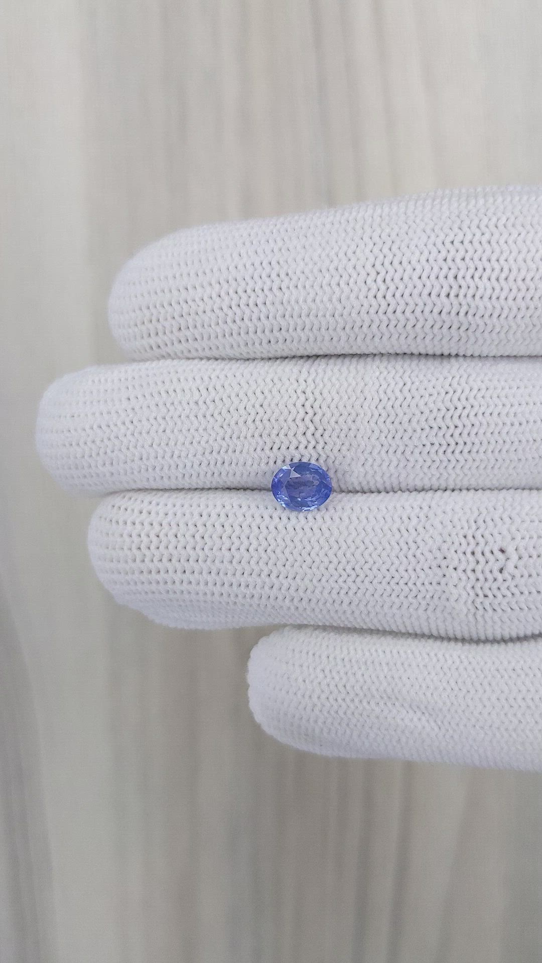 1.18 Ct. Blue Sapphire from Tanzania Size Video