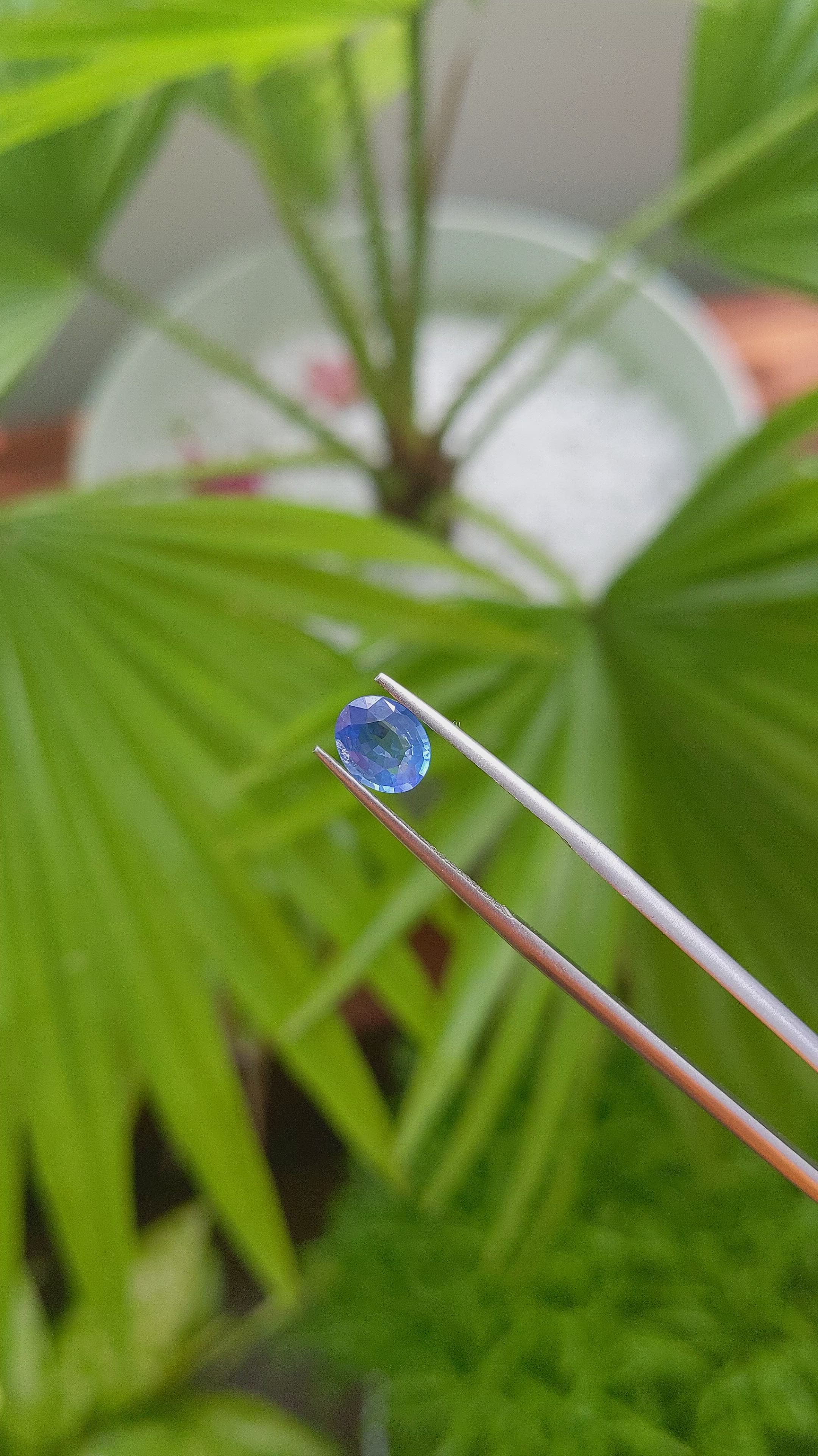 1.18 Ct. Blue Sapphire from Tanzania Size Video