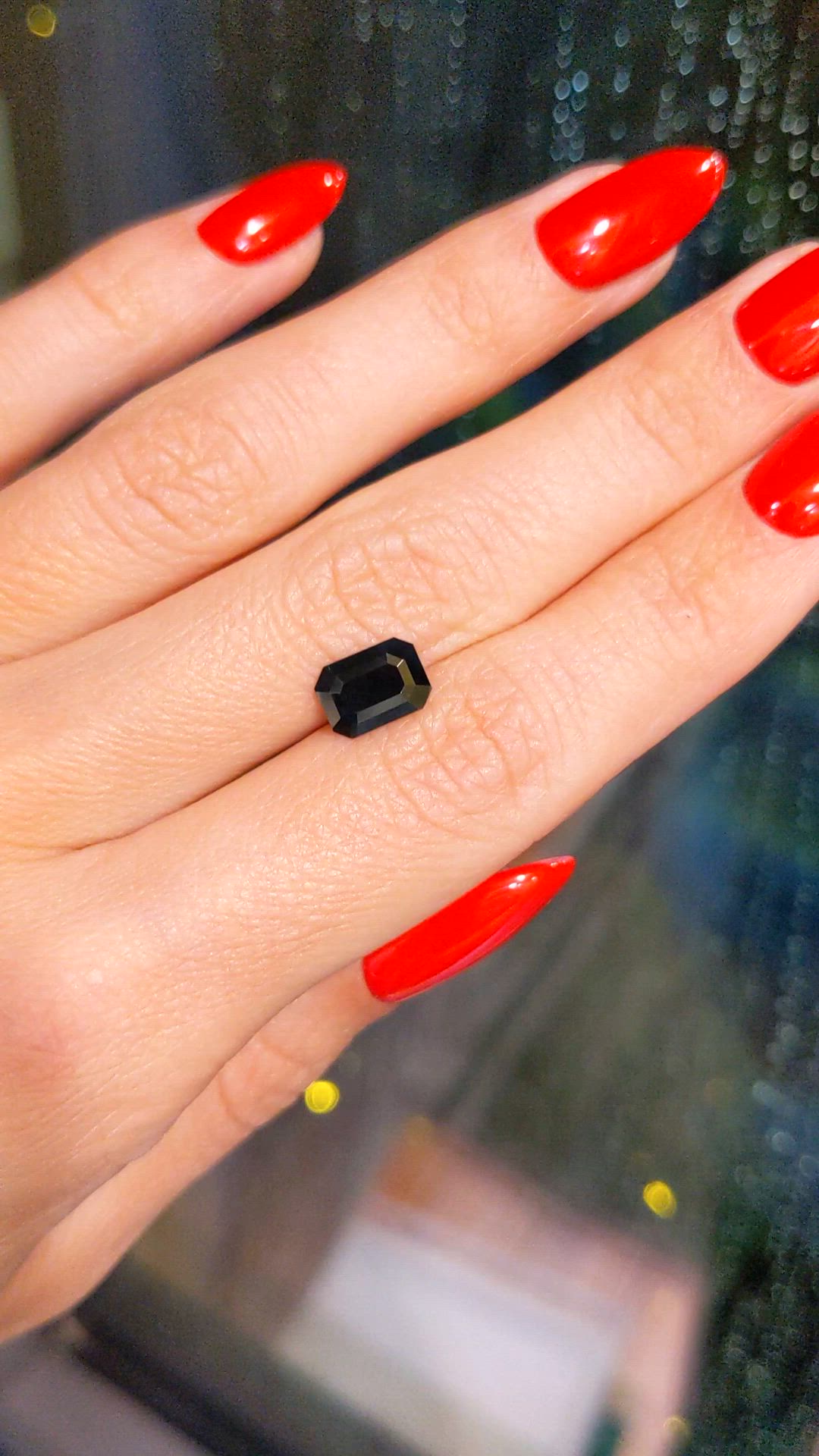 1.52 Ct. Blue Sapphire from Thailand Size Video