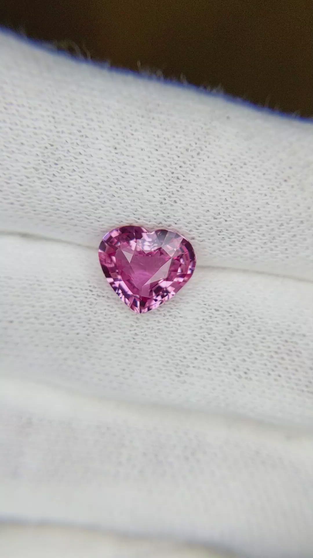 2.52 Ct. Pink Sapphire from Ceylon (Sri Lanka) Size Video
