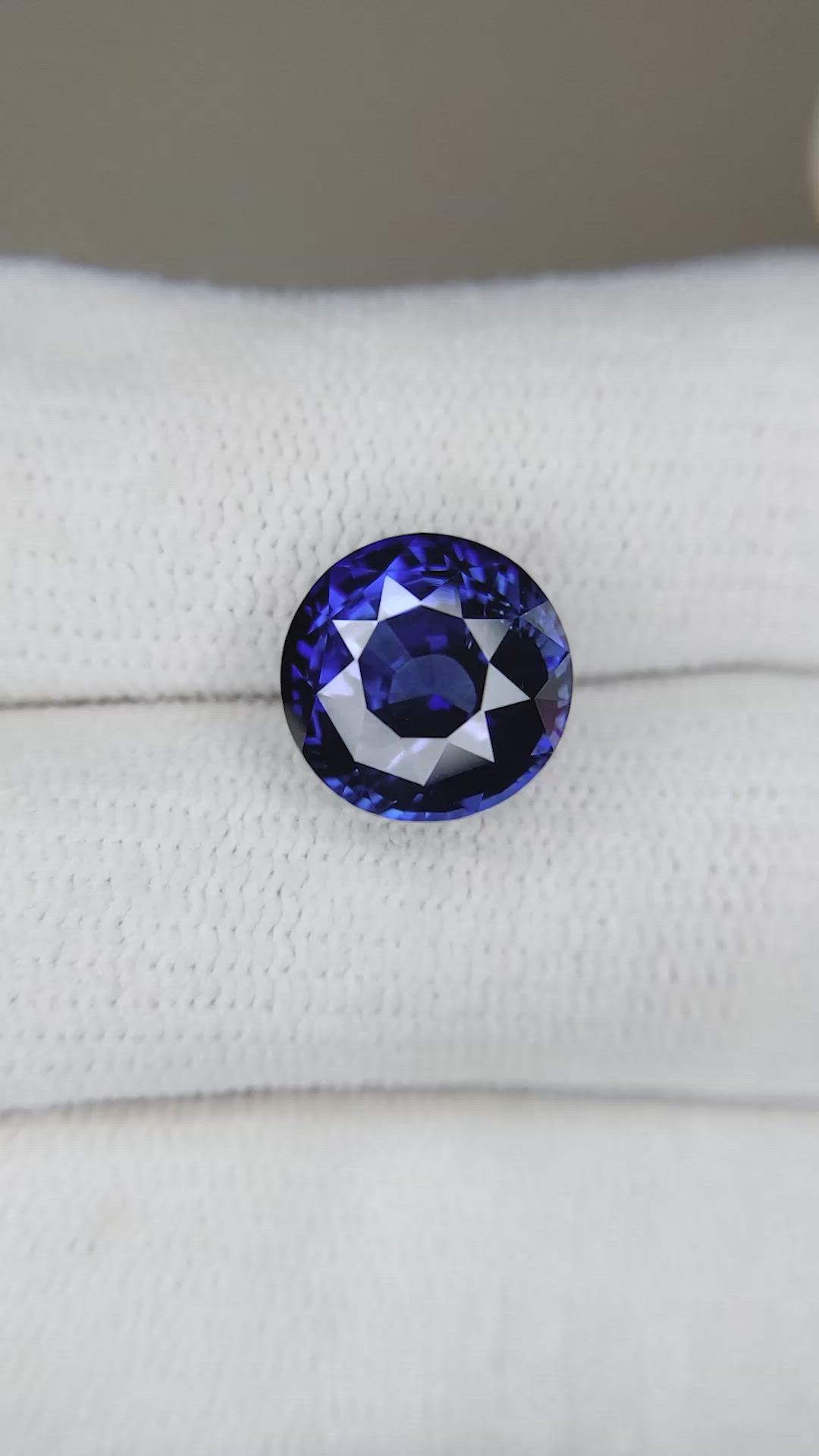 6.07 Ct. Blue Sapphire from Madagascar Size Video
