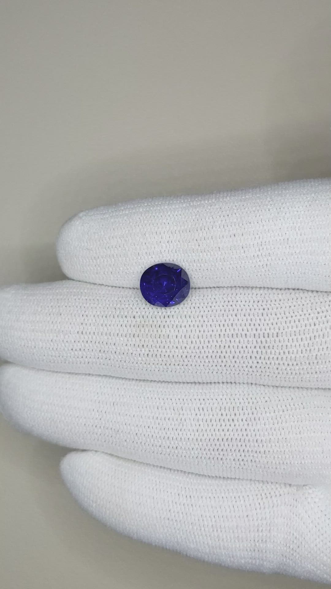 3.07 Ct. Blue Sapphire from Madagascar Size Video