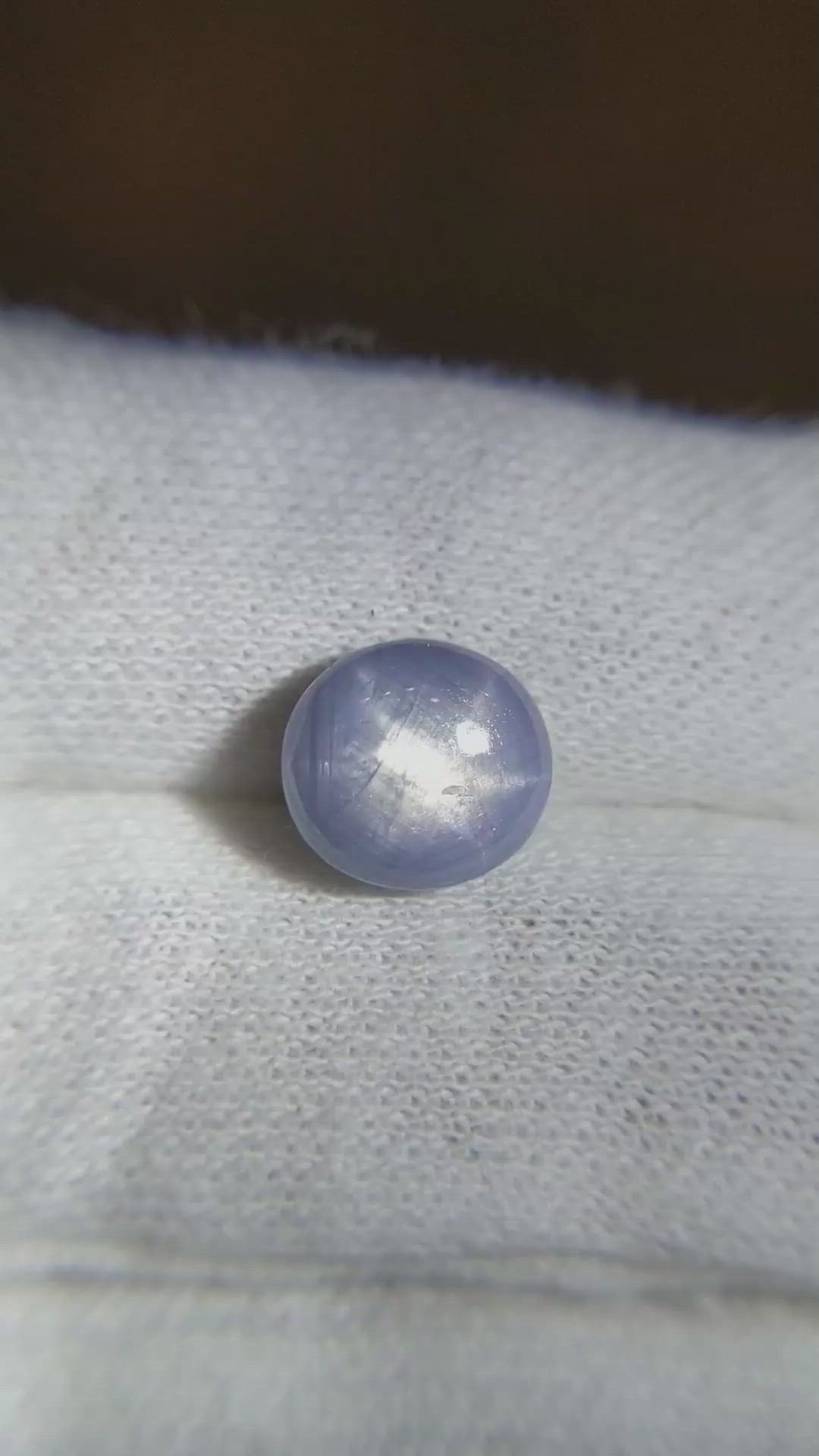 4.13 Ct. Sapphire from Ceylon (Sri Lanka) Size Video