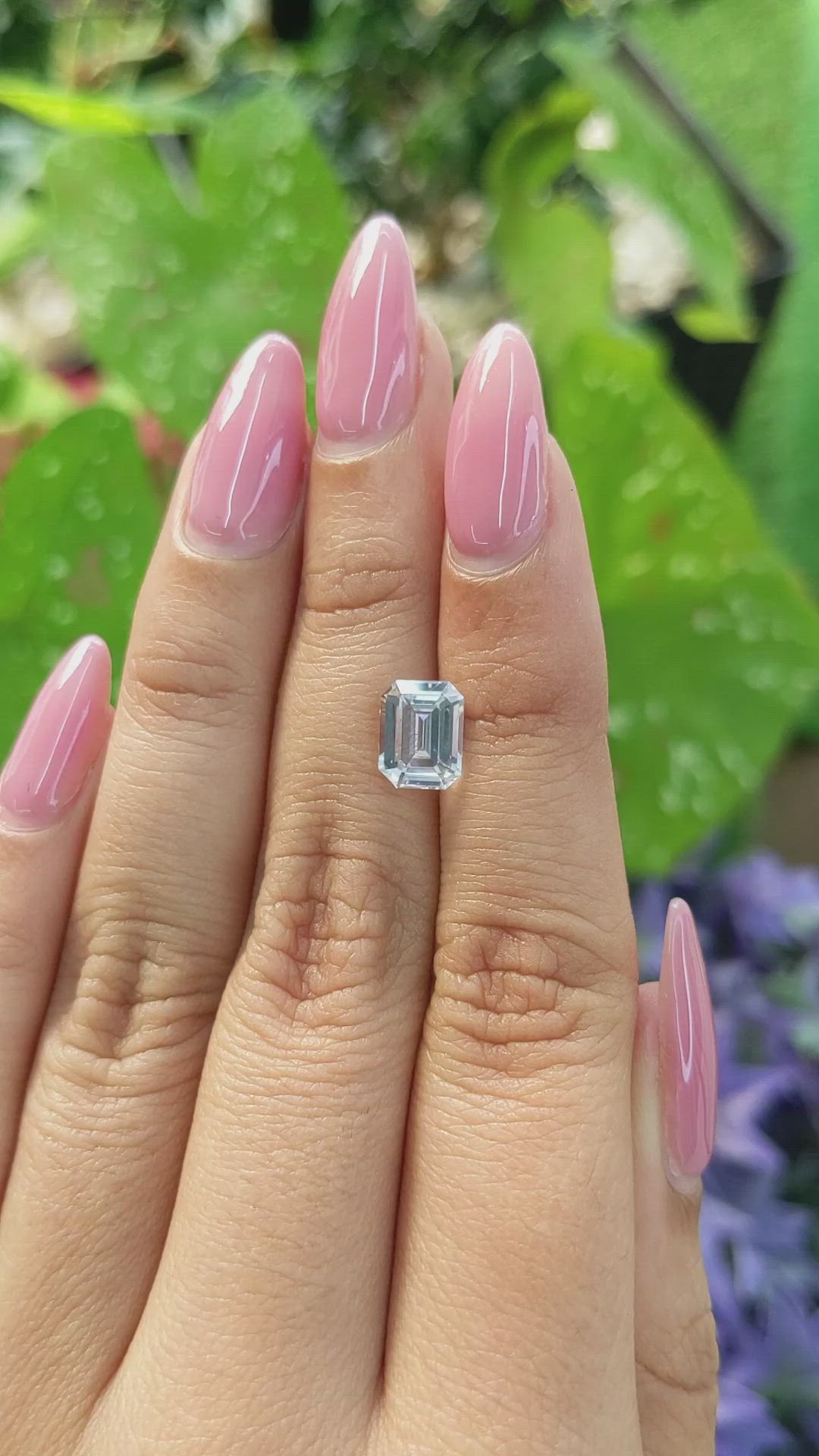 2.11 Ct. Sapphire from Ceylon (Sri Lanka) Size Video