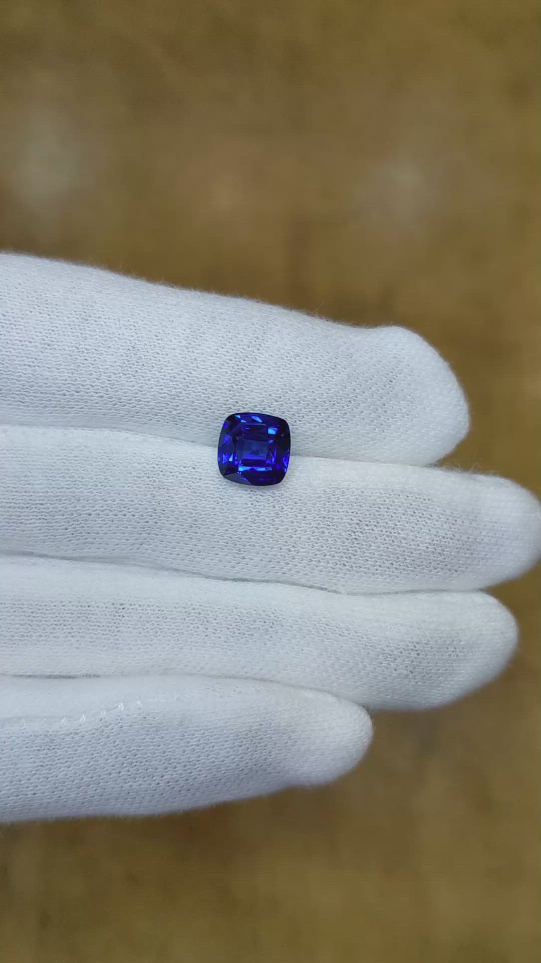 3.11 Ct. Blue Sapphire from Madagascar Size Video