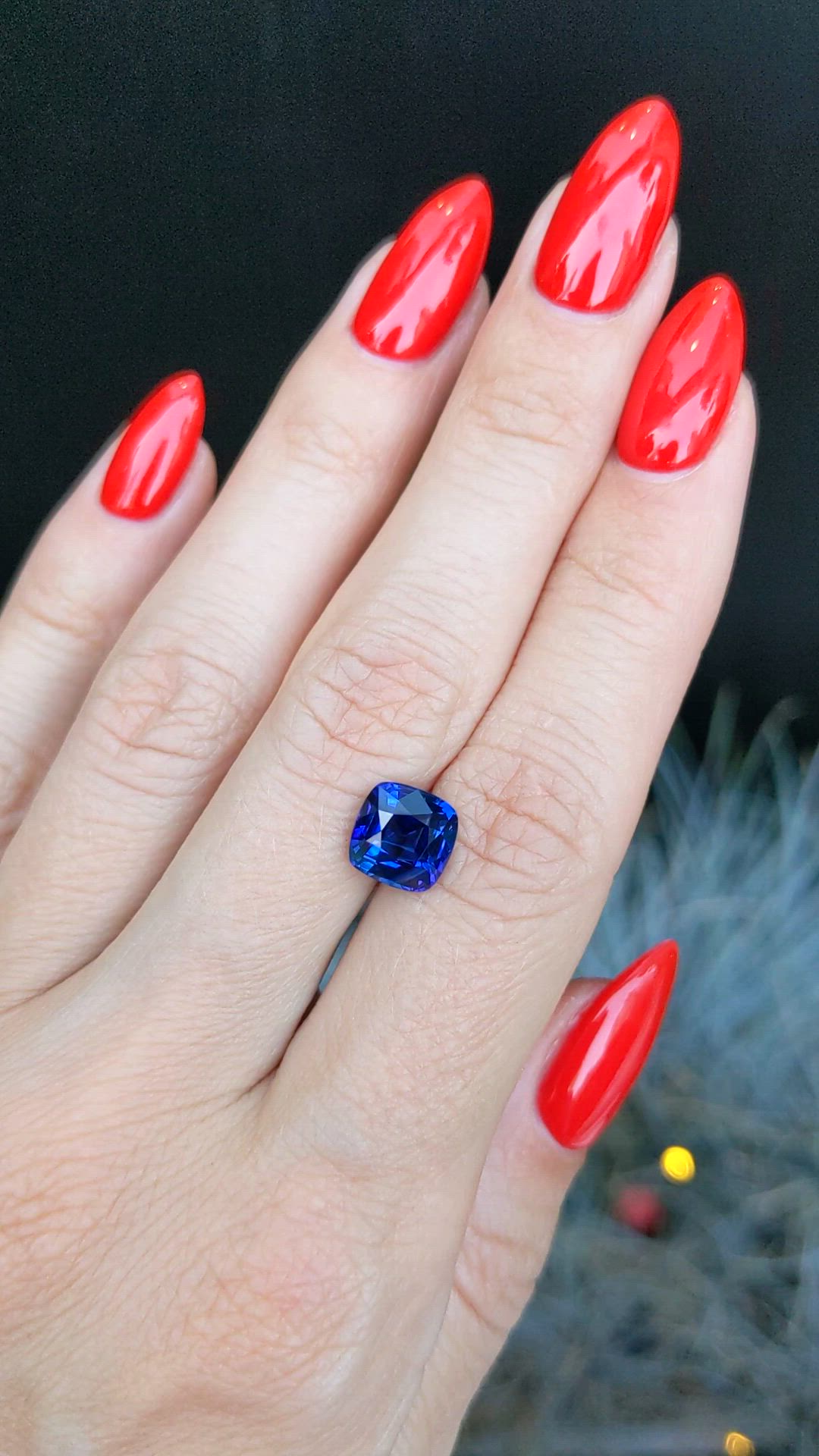 3.11 Ct. Blue Sapphire from Madagascar Size Video