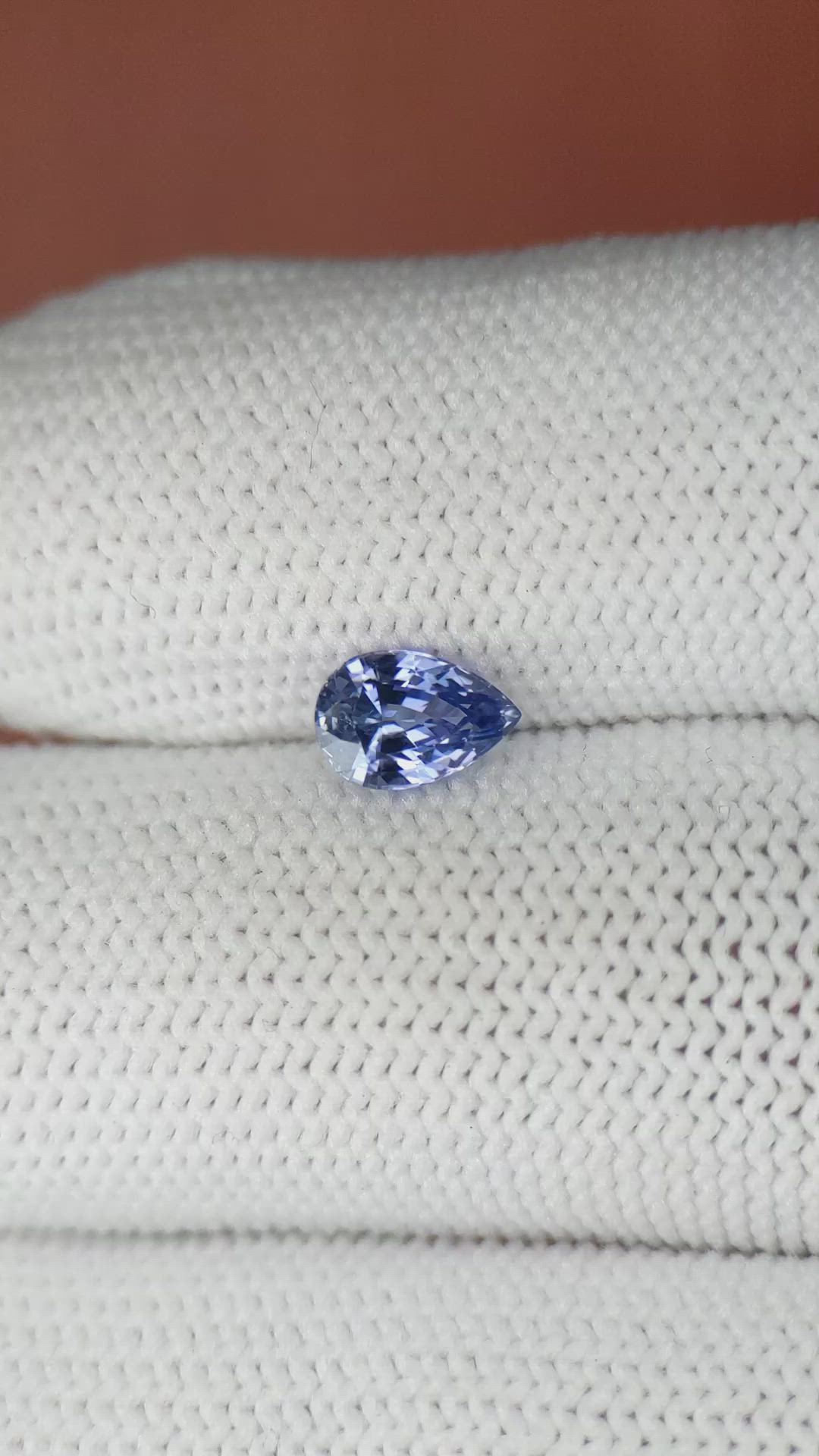 0.92 Ct. Blue Sapphire from Ceylon (Sri Lanka) Size Video