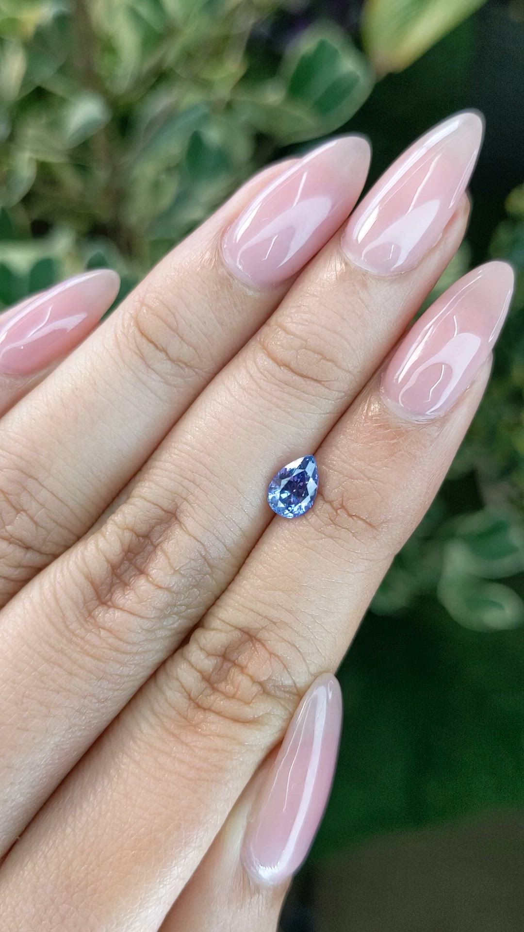 0.92 Ct. Blue Sapphire from Ceylon (Sri Lanka) Size Video