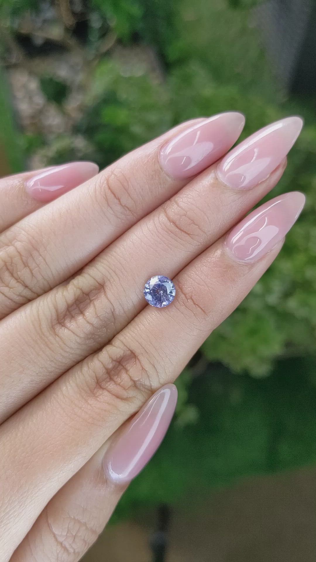 1.31 Ct. Blue Sapphire from Ceylon (Sri Lanka) Size Video