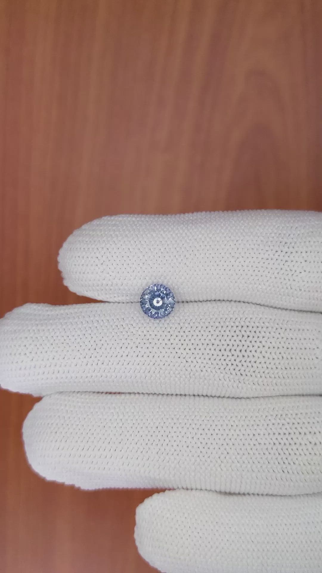 1.31 Ct. Blue Sapphire from Ceylon (Sri Lanka) Size Video